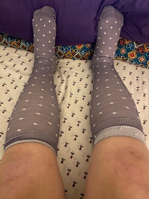 CHARMKING Compression Socks for Women & Men Circulation (8 Pairs) 15-20 mmHg Best Calf Socks Support for Athletic Cycling customer photo 2