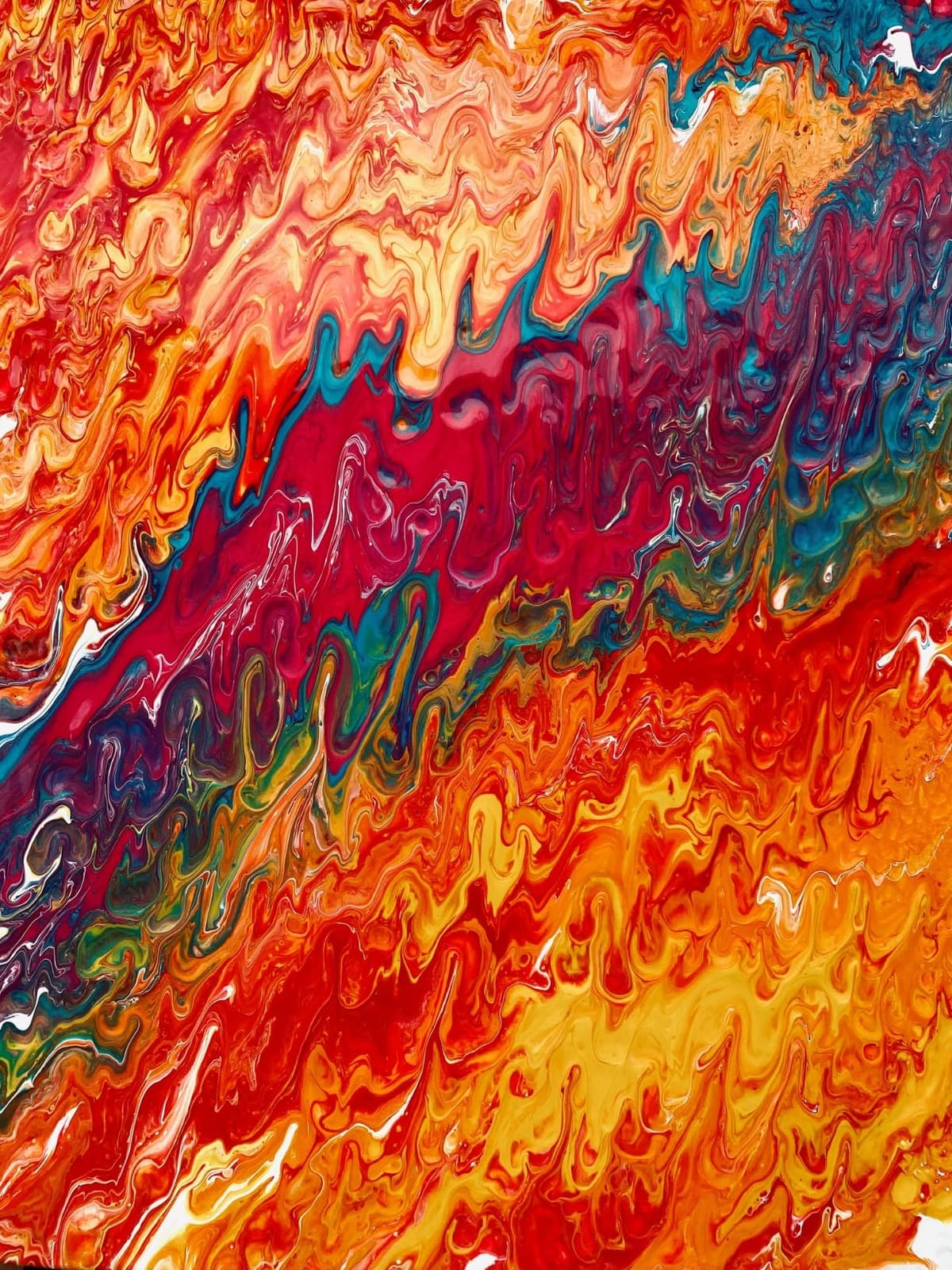 Pouring Masters 36 Color Metallic Ready to Pour Acrylic Pouring Paint Set | 2oz Bottles, Acrylic Paint Pour Supplies - Silicone Oil & Gloss Medium, Premium Pre-Mixed High Flow customer photo 1