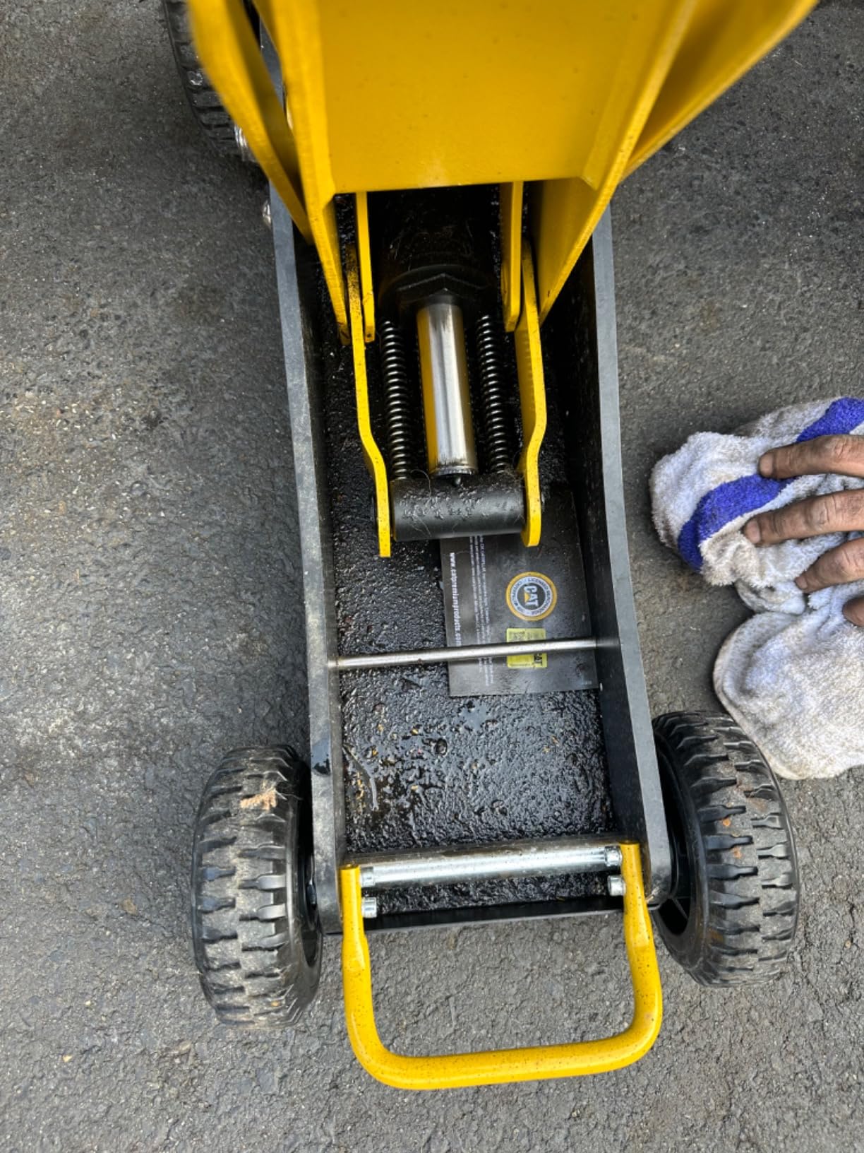 Cat 3 Ton Big Wheel Off Road Hybrid Jack, Vehicle Lift for Trucks, SUVs, ATVs Offroad Vehicles - 240330 customer photo 1