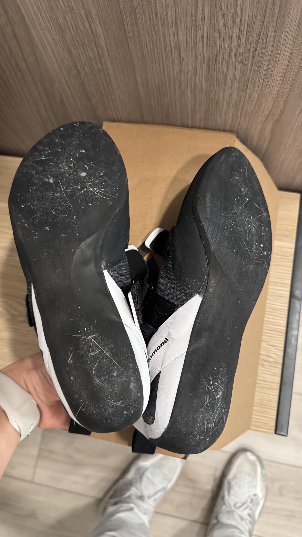 BLACK DIAMOND Men's Momentum Lace or Strap Rock Climbing Shoes, Gym/Outdoor customer photo 2