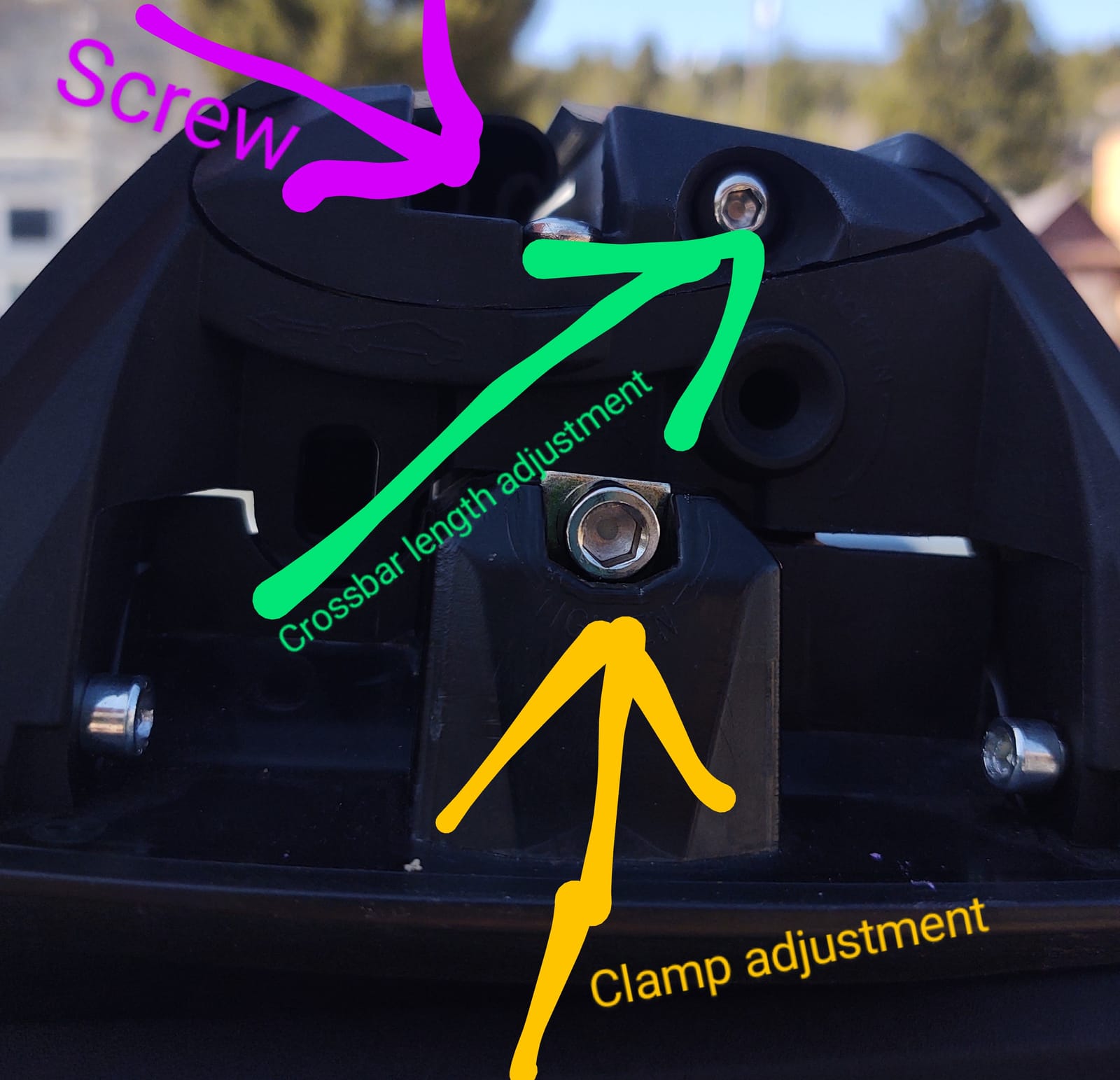 Lockable Roof Rack Cross Bars Fit for 2020-2026 Ford Explorer - 220 lb Capacity customer photo 1