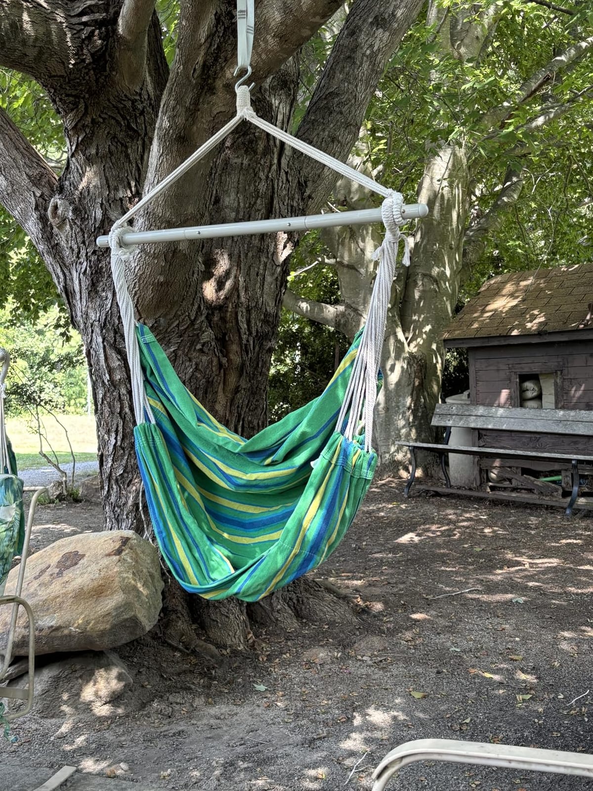 ADVOKAIR Hammock Chair Swing 500lbs Steel Bar Multi-Size Bedroom&Porch | Anti-slip Rings, Adjustable Strap and S-hook, Easy Assembly, Indoor&Outdoor customer photo 2