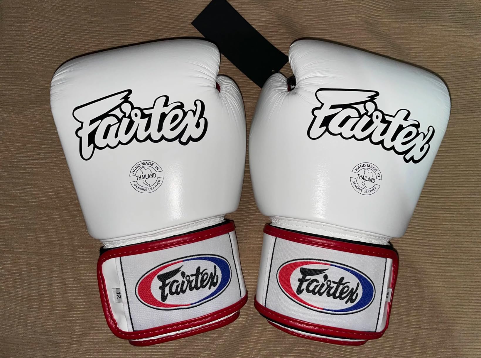 Fairtex BGV1 Muay Thai Boxing Training Sparring Gloves for Men, Women, Kids | Premium Quality, Light Weight & Shock Absorbent Boxing Gloves | Handcrafted in Thailand with premium cowhide leather customer photo 1