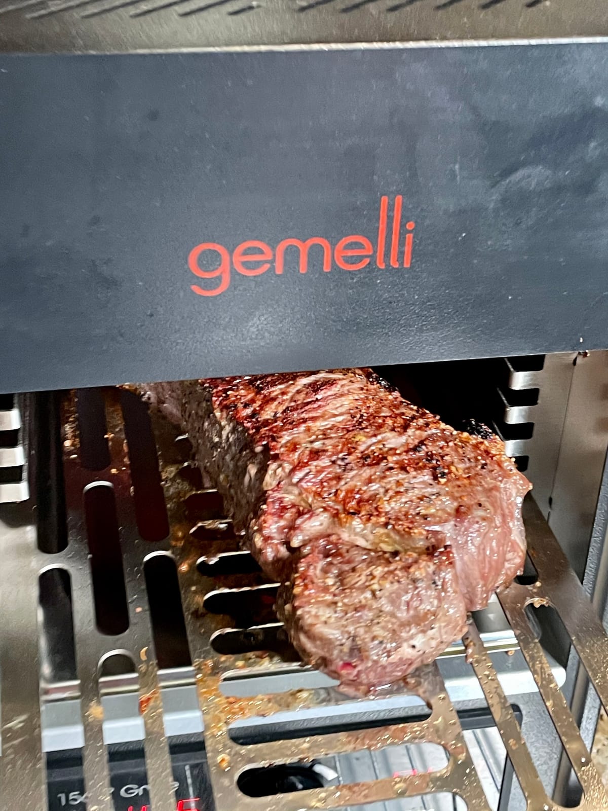 Gemelli Home Indoor Steakhouse Grille, Stainless Steel Electric Grill | Infrared Ceramic Heating up to 1560°F Sears in the Maillard Effect customer photo 2