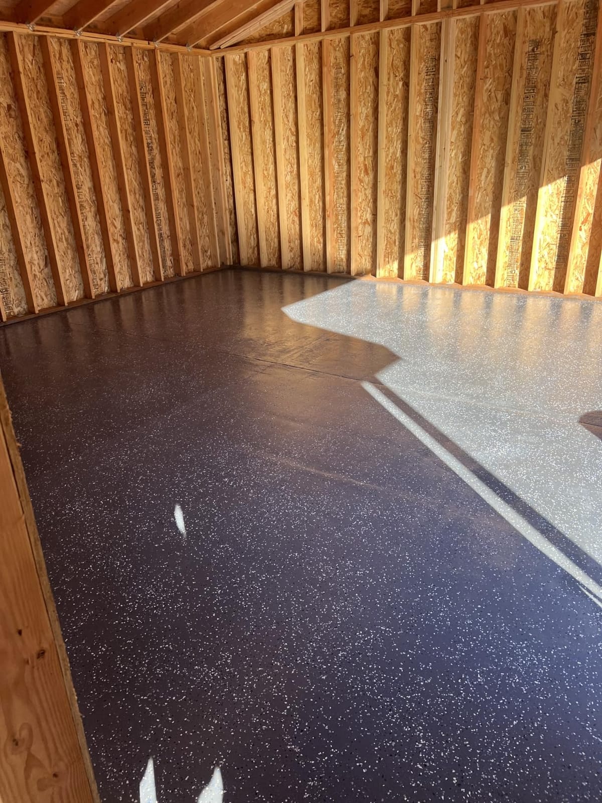Rust-Oleum EpoxyShield Gloss Dark Gray Garage Floor Coating Kit | Epoxy Garage Floor System, Hot Tire And Chemical Resistant, Professional Finish, 2.5 Car customer photo 1