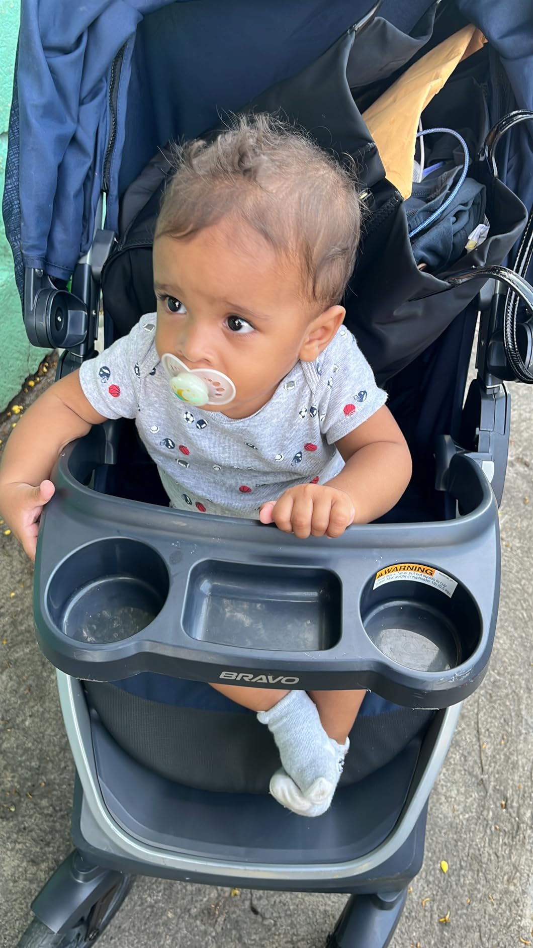 Chicco Bravo 3-in-1 Travel System, Quick-Fold Stroller with Car Seat, KeyFit 30 car seat, 3 modes, UPF 50+ canopy, one-hand fold, all-wheel suspension, baby travel stroller customer photo 1