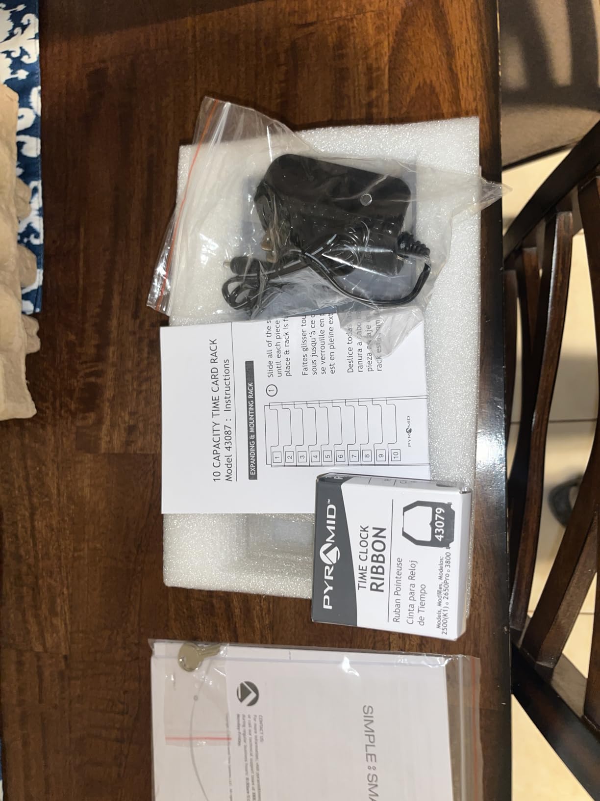 Pyramid Time Systems - 2500 Auto-Aligning Time Clock Bundle | Employee Time Clock, for Small Business, System With 100 Time Cards, 2 Ribbon Cartridges, 10-Slot Rack & Security Keys customer photo 1