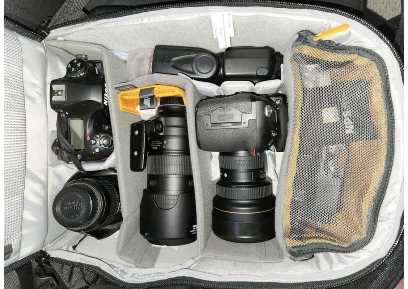 Flipside BP 400 AW III Mirrorless and DSLR Camera Backpack - Black - with Rear Access - with Side Access - with Adjustable Dividers - for Mirrorless Like Sony α7 - LP37352-PWW customer photo 1