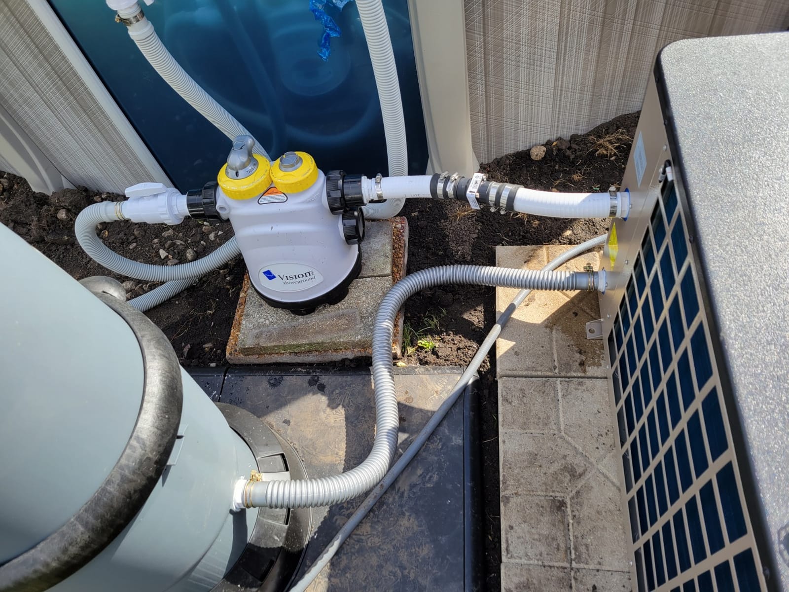 Hayward W3HP50HA2 HeatPro Heat Pump, 50,000 BTU, Energy-Efficient, Inground Pool Heater customer photo 1