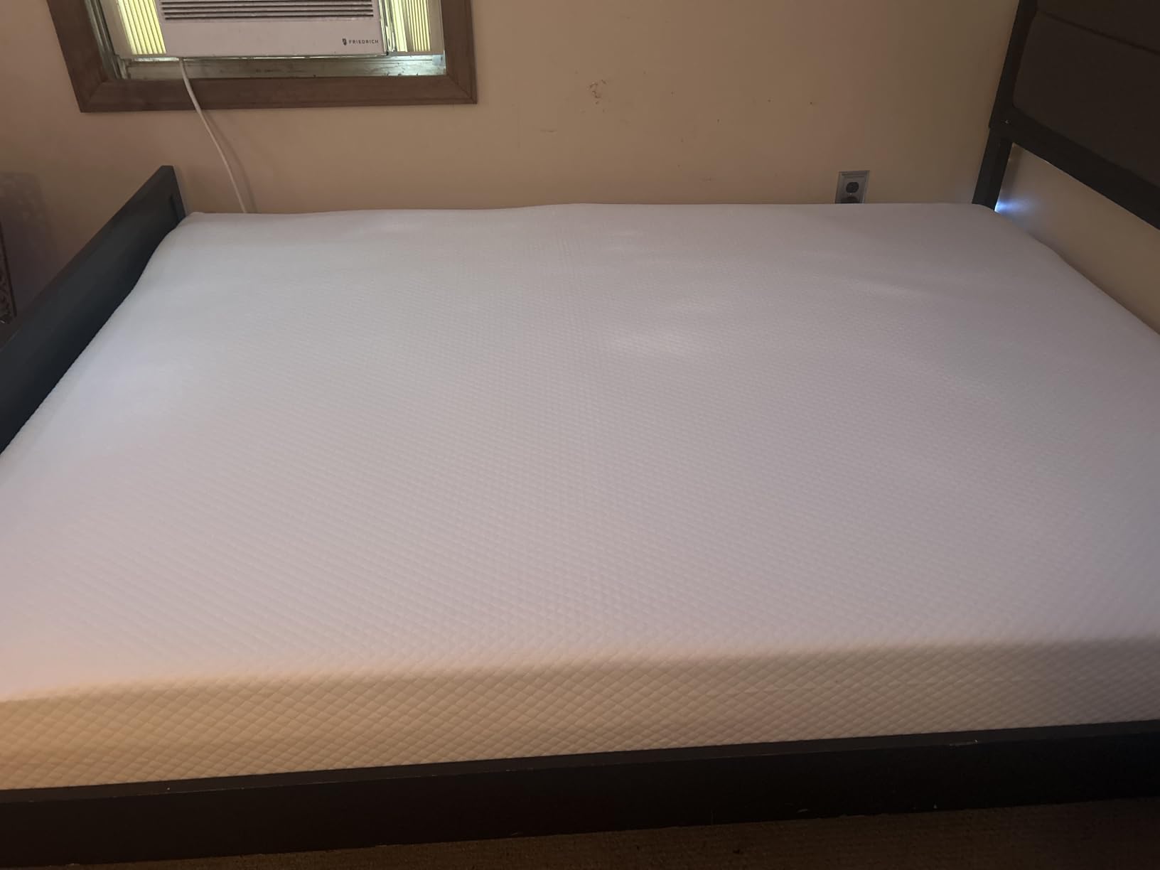 FDW | 8 Inch Twin Mattress | Medium Firm | Gel Memory Foam | White customer photo 1