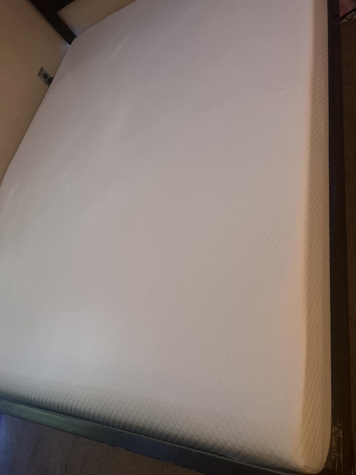 FDW | 8 Inch Twin Mattress | Medium Firm | Gel Memory Foam | White customer photo 2