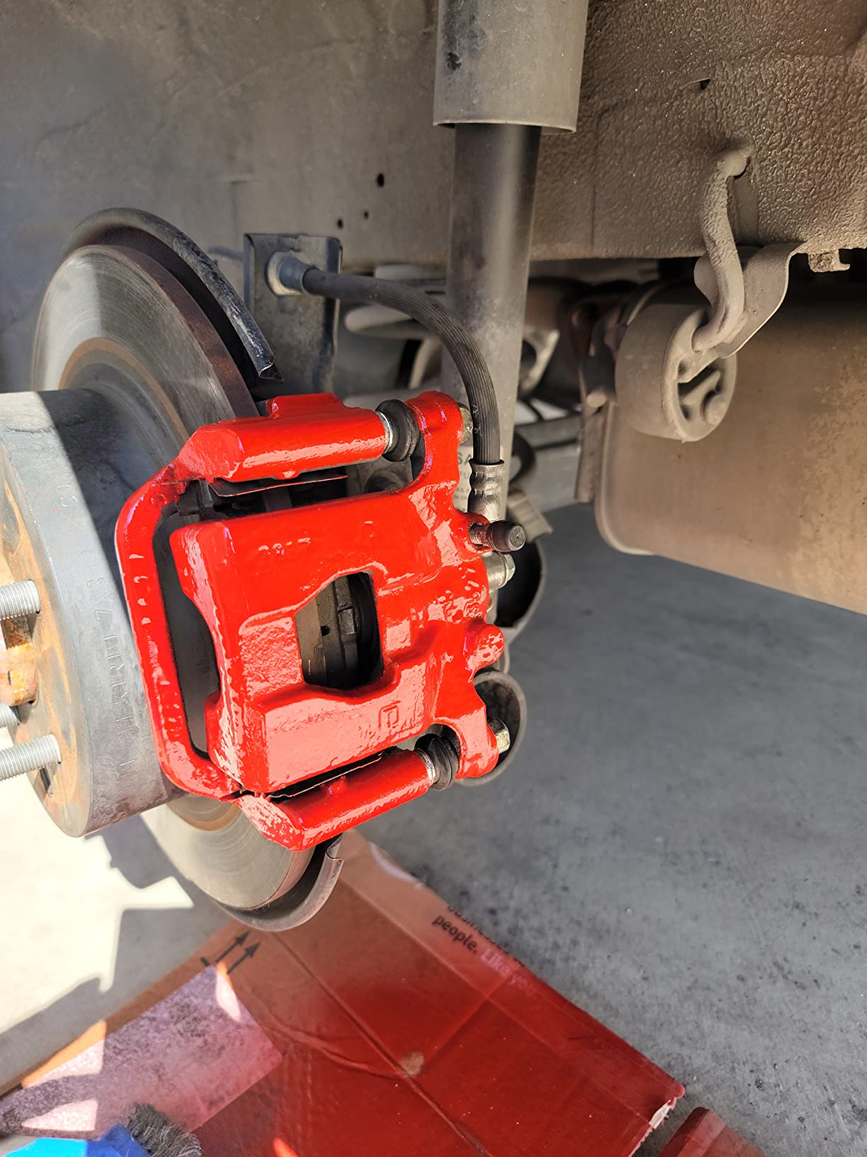 POR-15 Caliper Painting Kit, Red, Clean, Prep, & Paint Brake Calipers customer photo 2