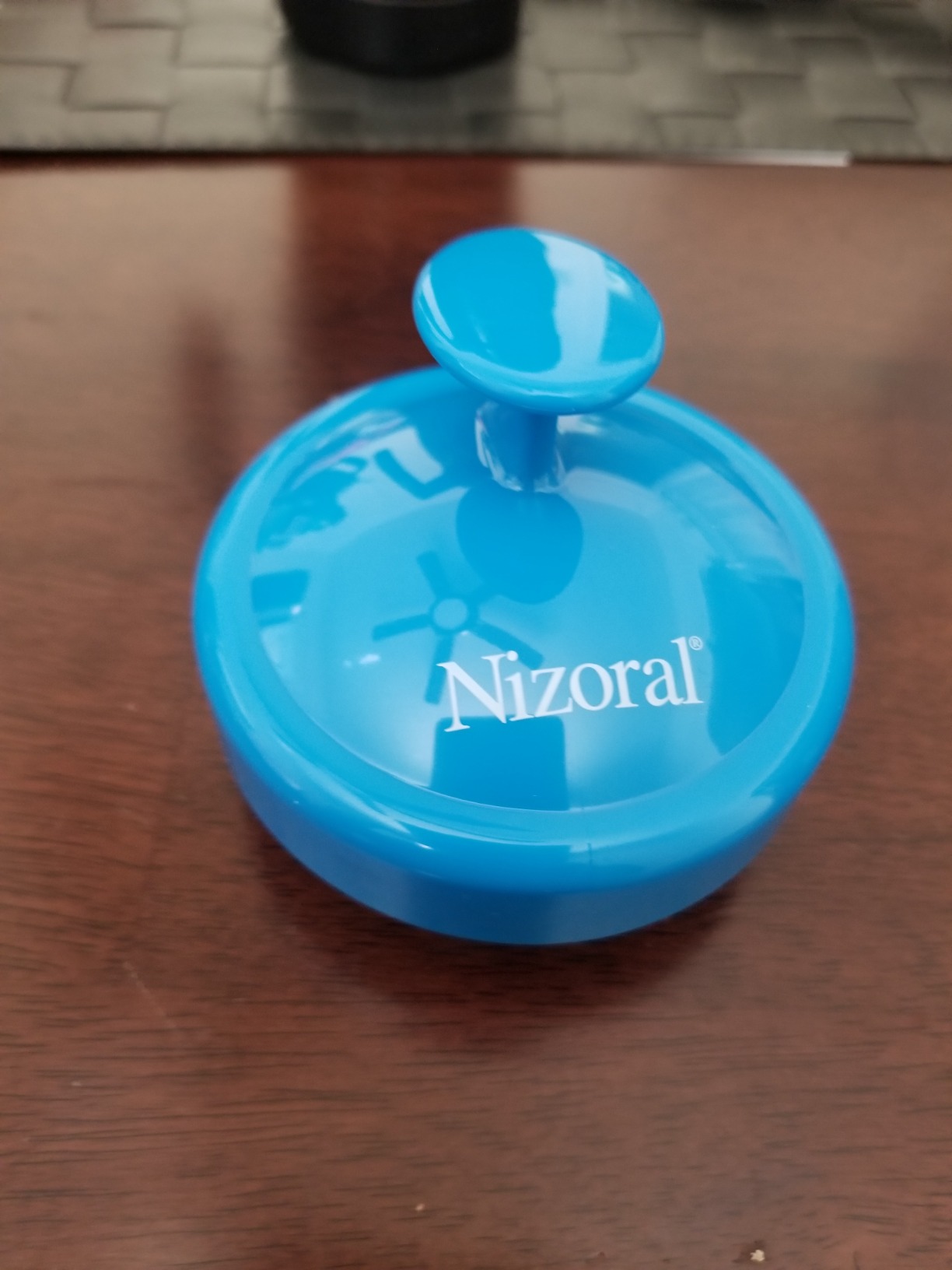 Nizoral Hair Shampoo Brush, Scalp Massager for All Hair Types | Soft silicone brush head, scalp brush deep cleanses scalp and removes dead flaky skin and residue, exfoliate scalp customer photo 2
