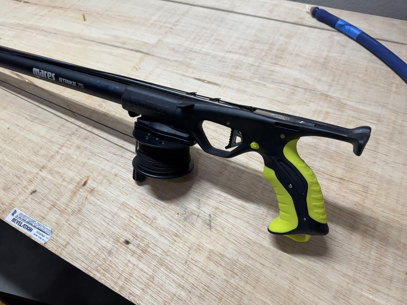 Mares Strike Speargun for Spearfishing | 28mm Barrel, Stainless Steel Release, 6.5mm Shaft, Ergonomic Handle & Horizontal Reel | Optimized for Oversized Bands & Accurate Shots customer photo 1