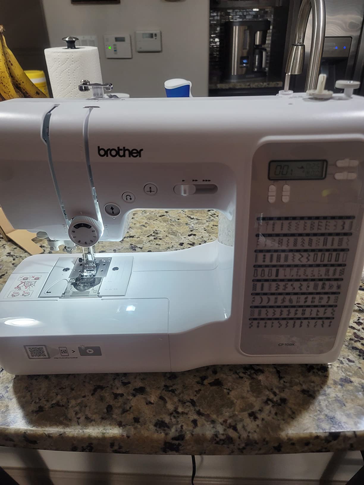 Brother CP100X Computerized Sewing and Quilting Machine customer photo 1