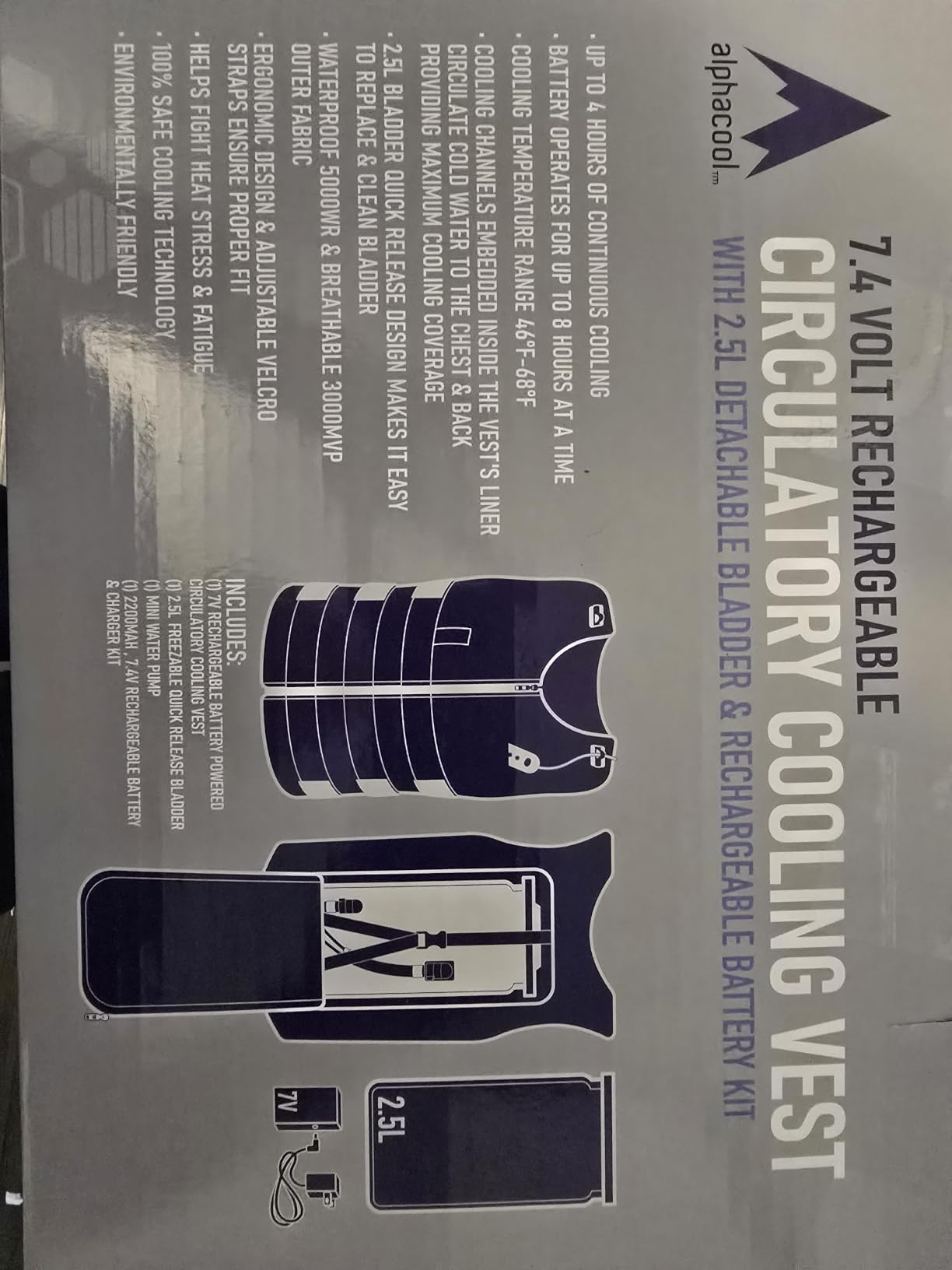 Alphacool 7V Circulatory Cooling Vest System customer photo 2