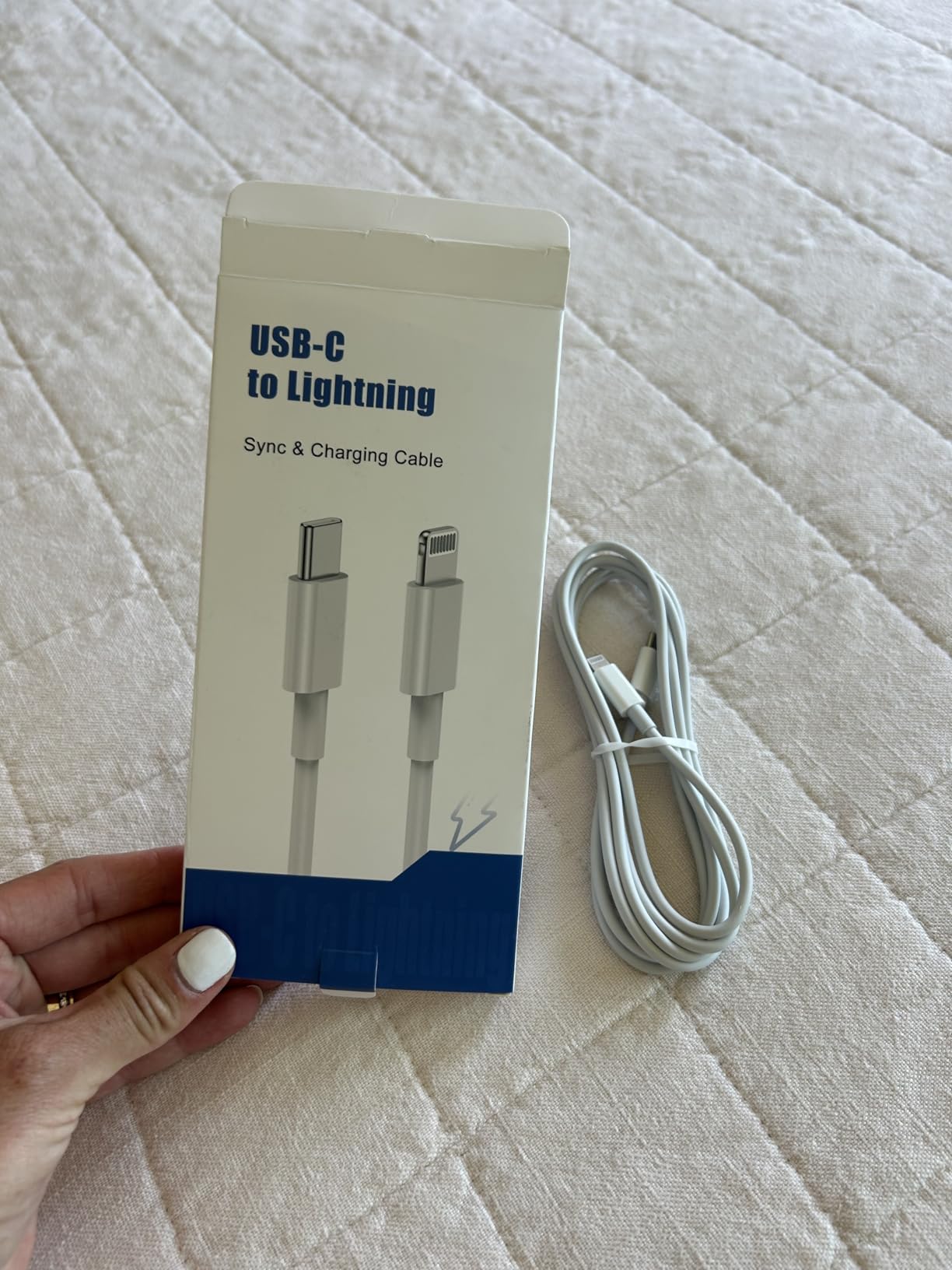 2Pack for iPhone14/13/12 Fast Charger Cable 6ft [Apple MFi Certified], USB Type C to Lightning Cable 6 Foot Apple iPhone Charging Cord for iPhone14 13 12 Pro XR XS Plus customer photo 1