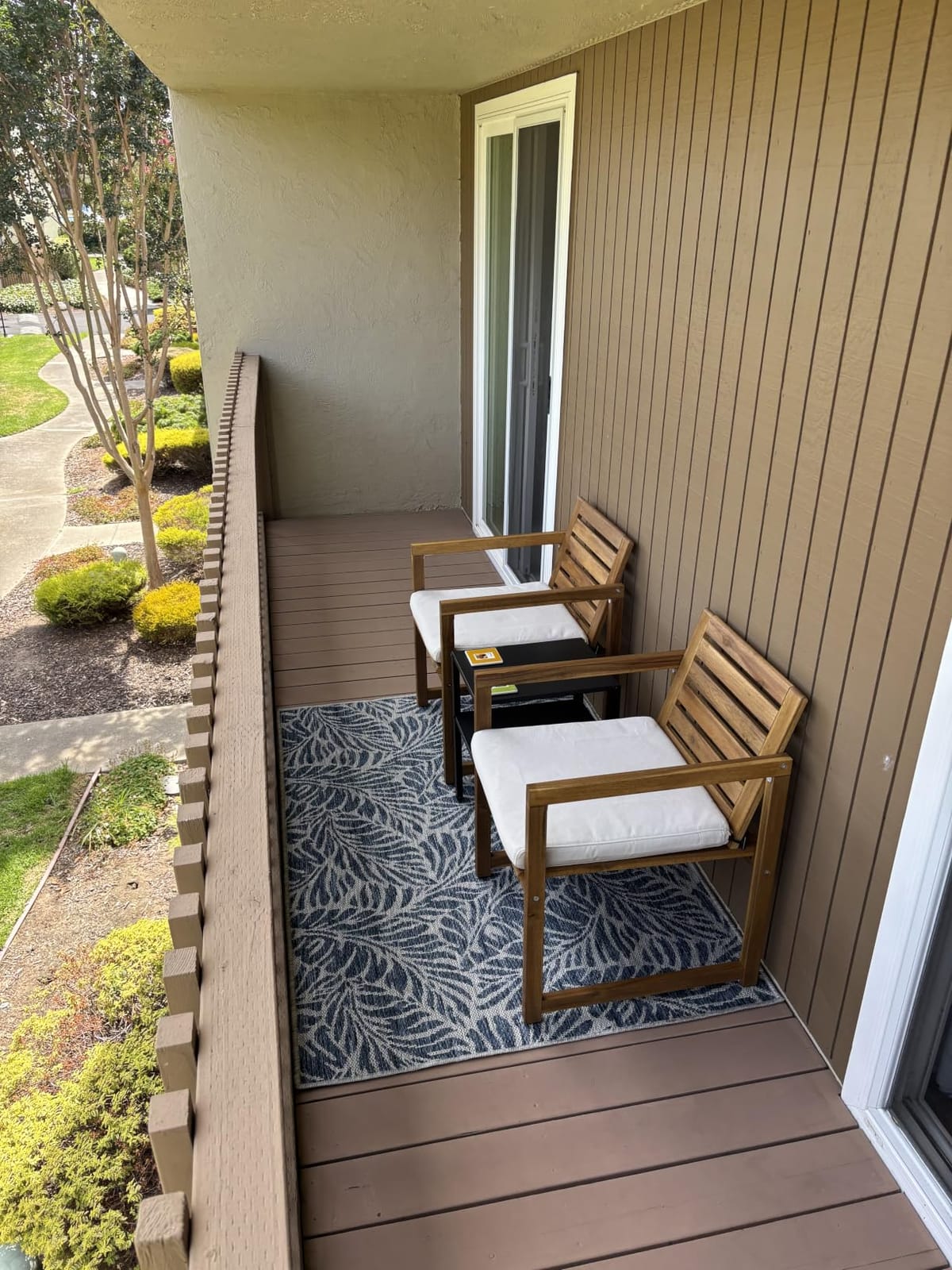 Keen Home Design Waterproof Outdoor Area Rug, Patio Deck Porch, 8x10 | Fade Resistant In Direct Sun, Dries In Hours, Low Pile That Doors Clear; Ideal For Balcony, Poolside, Sunroom, Garden customer photo 2