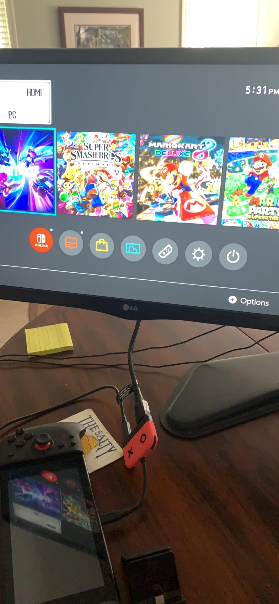 Switch Dock for Nintendo Switch 2, Portable TV Docking Station | 4K/60HZ HDMI TV USB 3.0 Port and USB C Charging, Compatible with Nintendo Switch 1/2/OLED Steam Deck and More customer photo 2