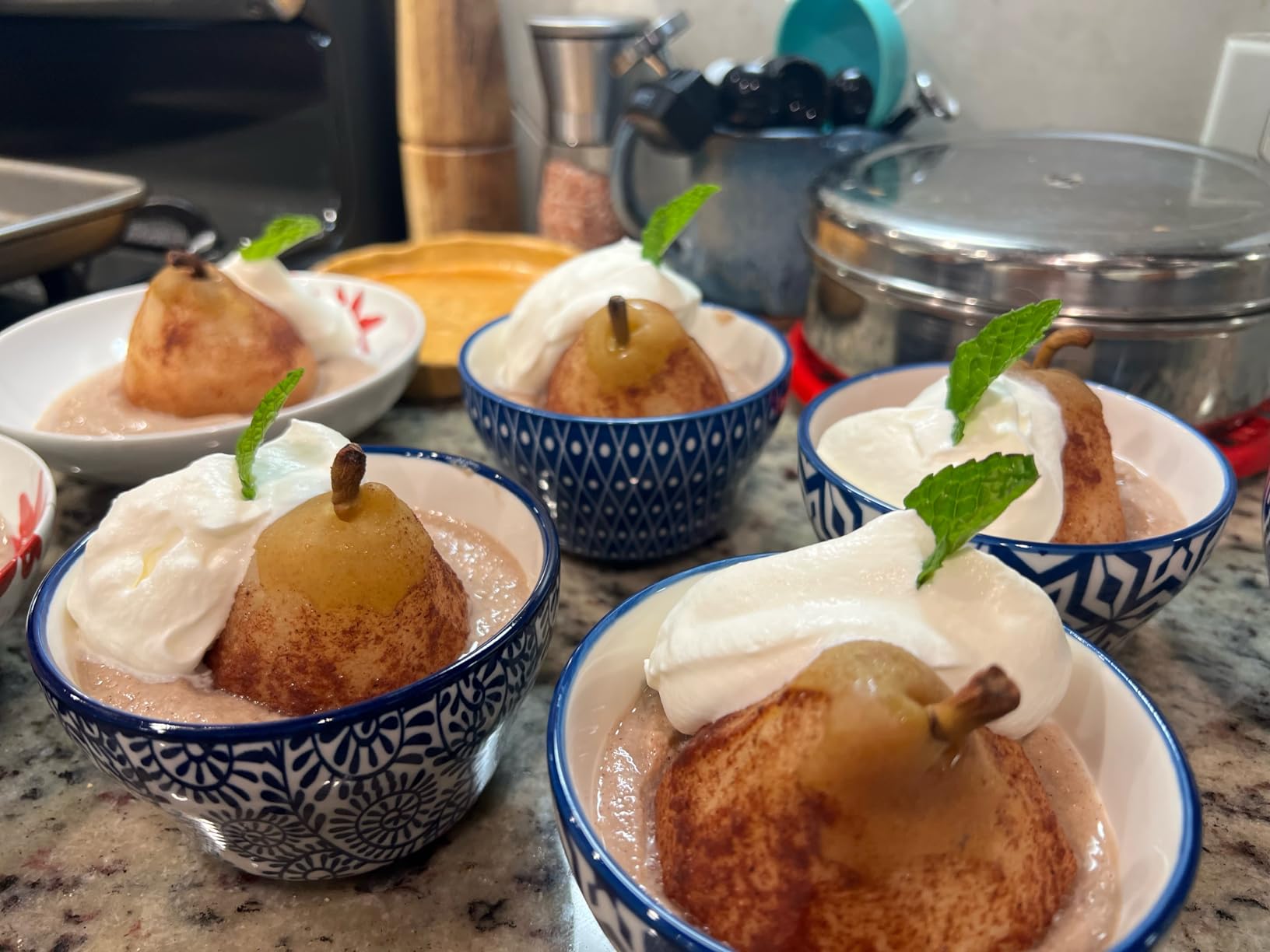 Selamica Ceramic Small Bowls Dessert Bowls 8oz Bouillon Cups for Dessert Soup Dipping Sauce Coffee Cupping Microwave and Dishwasher Safe - Set of 6 (White) customer photo 1