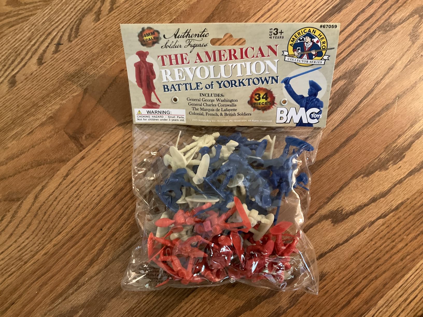BMC Revolutionary War Plastic Army Men - 34 British, American, French Soldiers customer photo 2