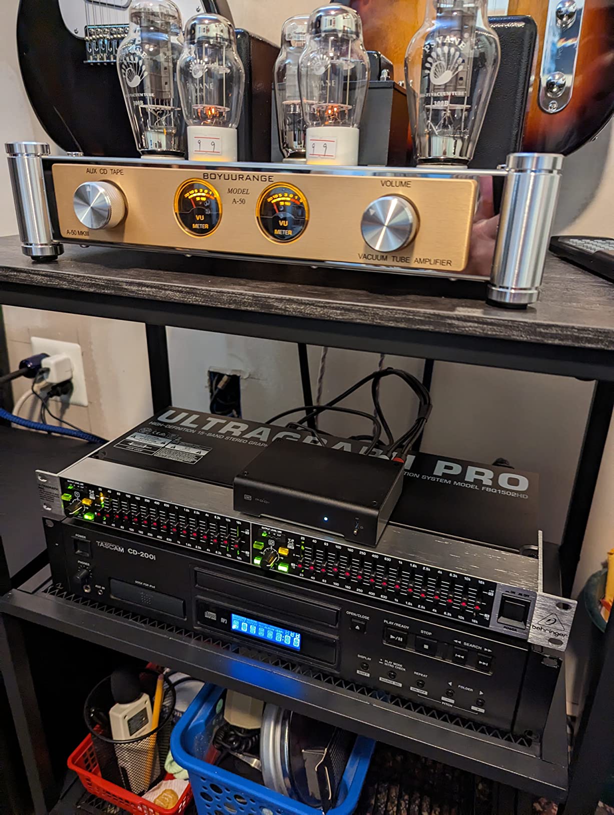 REISONG A50 MKIII 300B HiFi Integrated Tube Amplifier Single-end Class A Valve Amp with Tube Cage customer photo 1