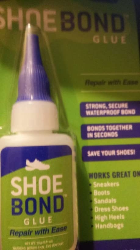 SHOE BOND Shoe Glue - Professional Grade, Clear, Waterproof, Quick Drying, Ideal for Hiking Boots, Sneakers, Sandals, and More customer photo 1