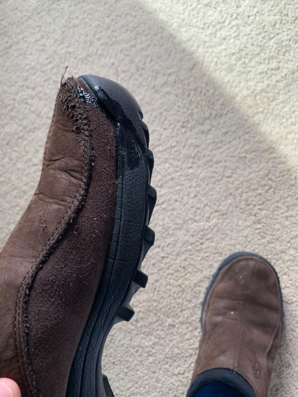 SHOE BOND Shoe Glue - Professional Grade, Clear, Waterproof, Quick Drying, Ideal for Hiking Boots, Sneakers, Sandals, and More customer photo 2