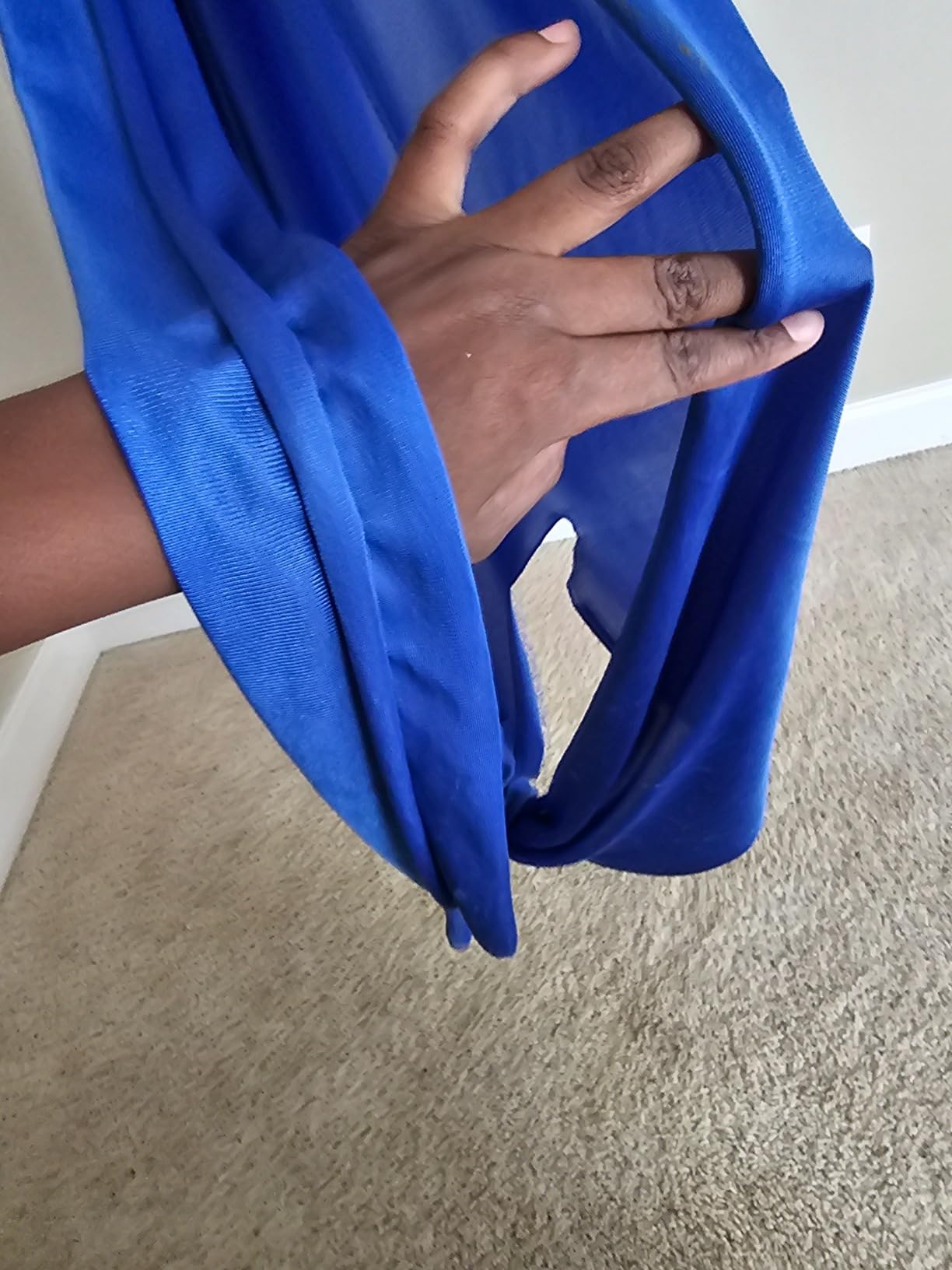 OUTREE Sensory Swing for Kids with 360° Swivel Hanger, Indoor Therapy Swing Great for Autism, ADHD, Sensory Processing Disorder, and Autistic Children customer photo 1