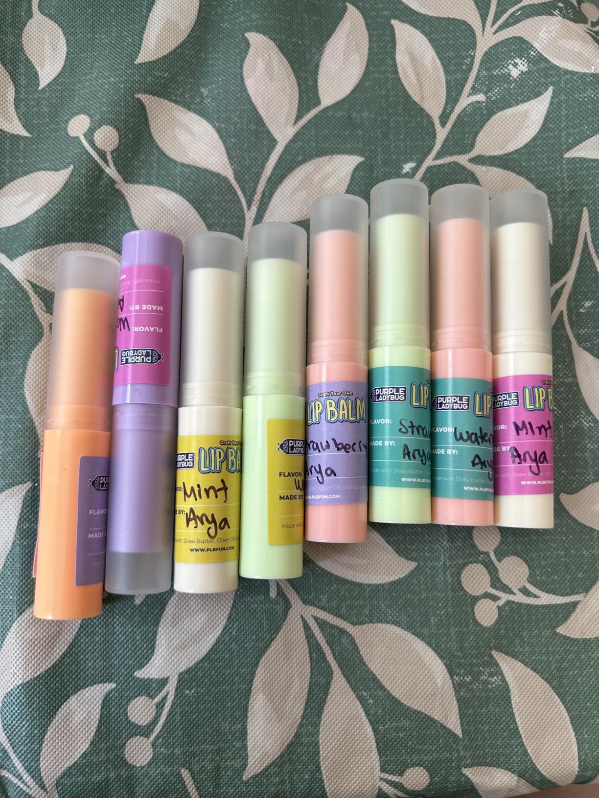 DIY Lip Balm Kit for Ages 8+, Natural Ingredients, 10 Tubes in 0.14 oz Each | Moisturizing Lip Balm Making Kit with Shea Butter, Sweet Strawberry, Mint, & Watermelon Flavor, 8 Year Old Girl Birthday Gift customer photo 1