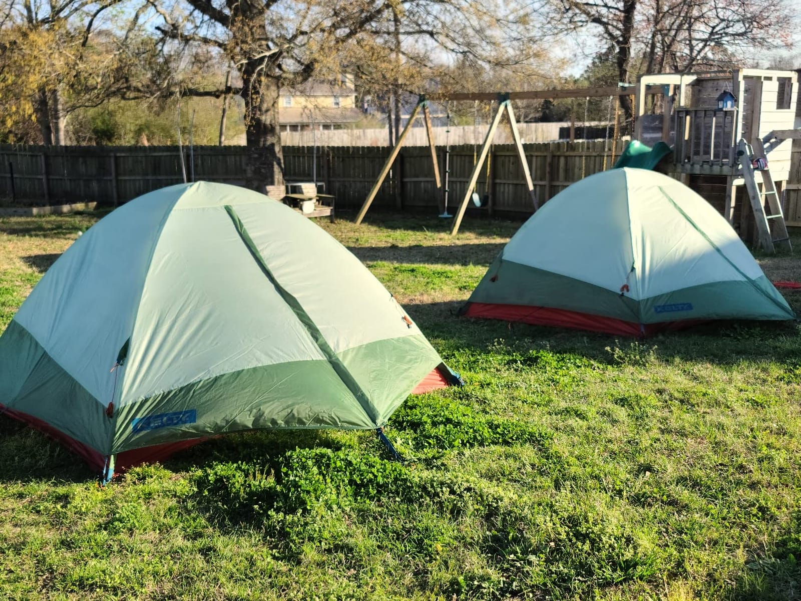 Kelty Discovery Trail Backpacking Tent, Waterproof Rainfly | Lightweight and Easy to Setup, Backpacking Shelter, Aluminum Poles, Single Door Single Vestibule, Stuff Sack Included customer photo 1