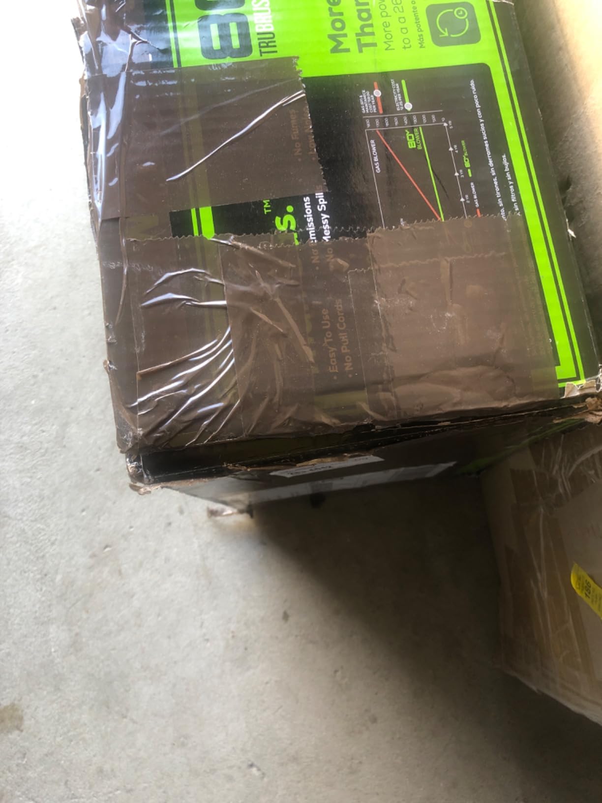 Greenworks 80V (730 CFM / 170 MPH) Cordless Brushless Axial Leaf Blower, Everyday Yard Cleanup for Driveways & Patios, Lightweight, Battery and Charger not included customer photo 2