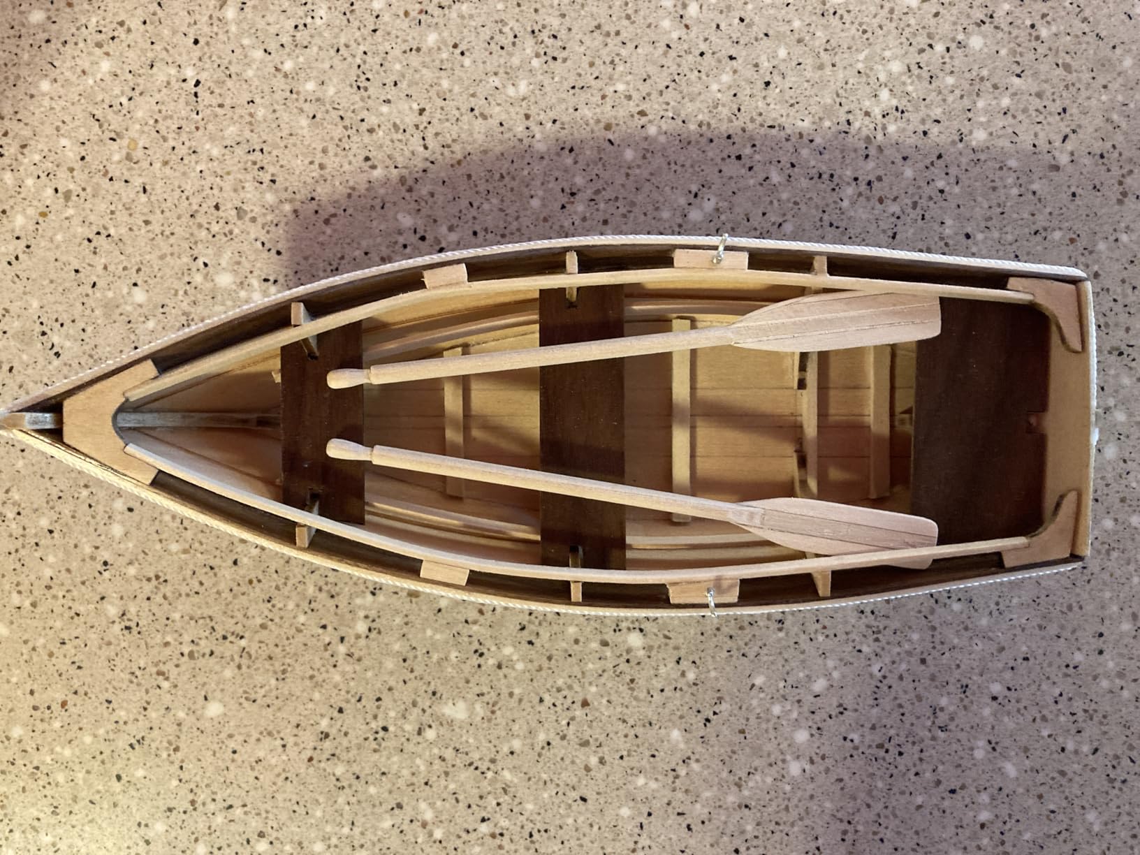 Midwest Dinghy Wooden Ship Model Building Kit for Adults DIY Woodcraft Self Assembly customer photo 2