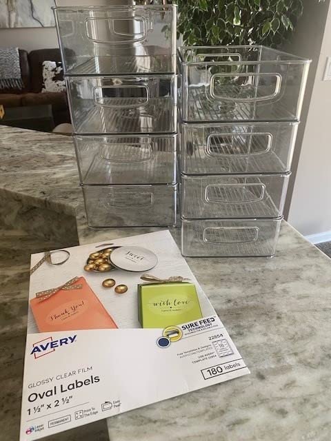 Heyuzb Set of 8 Clear Fridge Organizer Bins, Stackable Refrigerator Organizers and Storage for Fridge, Freezer, Pantry, BPA Free customer photo 1