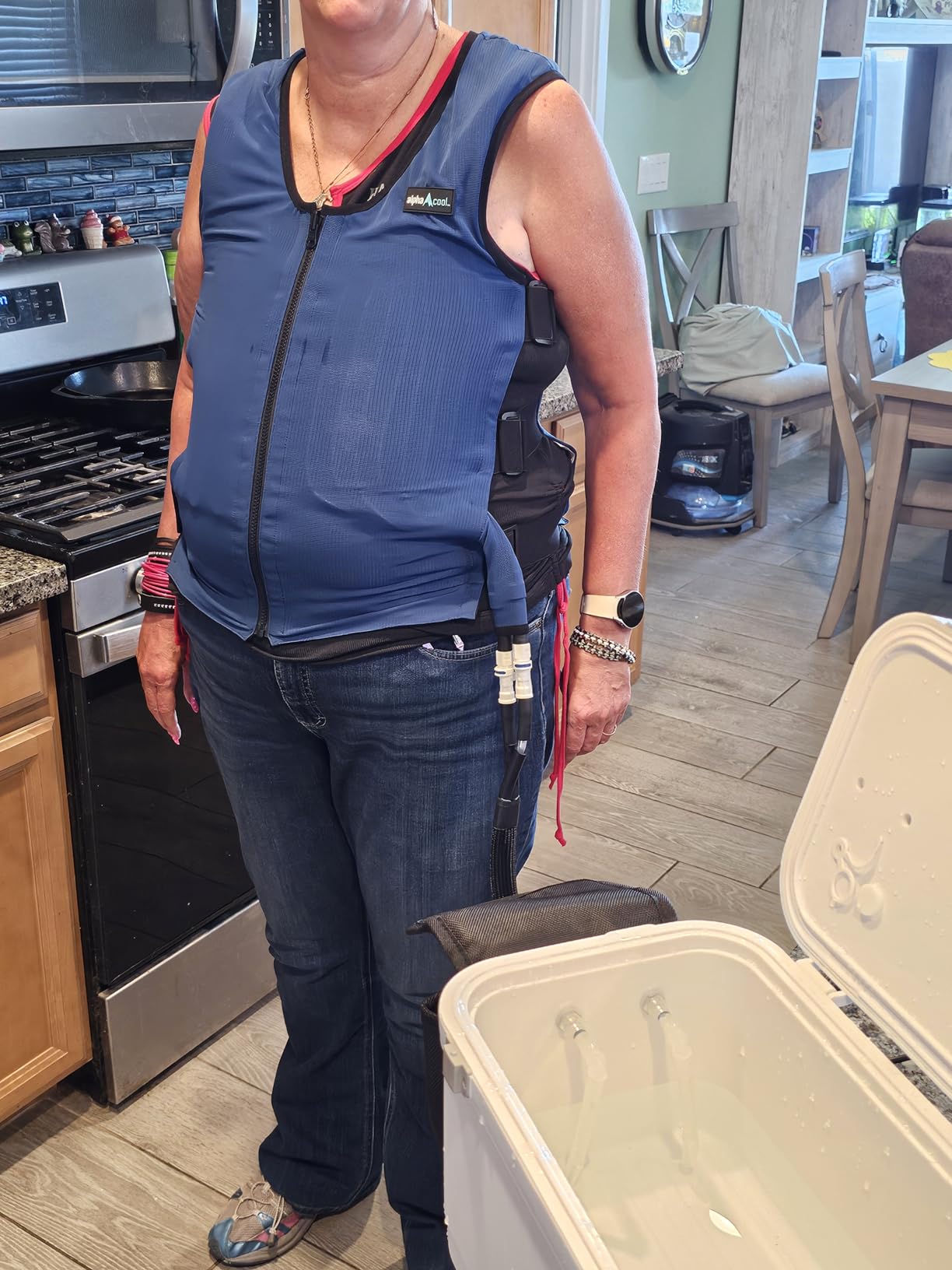 Alphacool 12V Motorcycle Circulatory Cooling Vest System customer photo 2