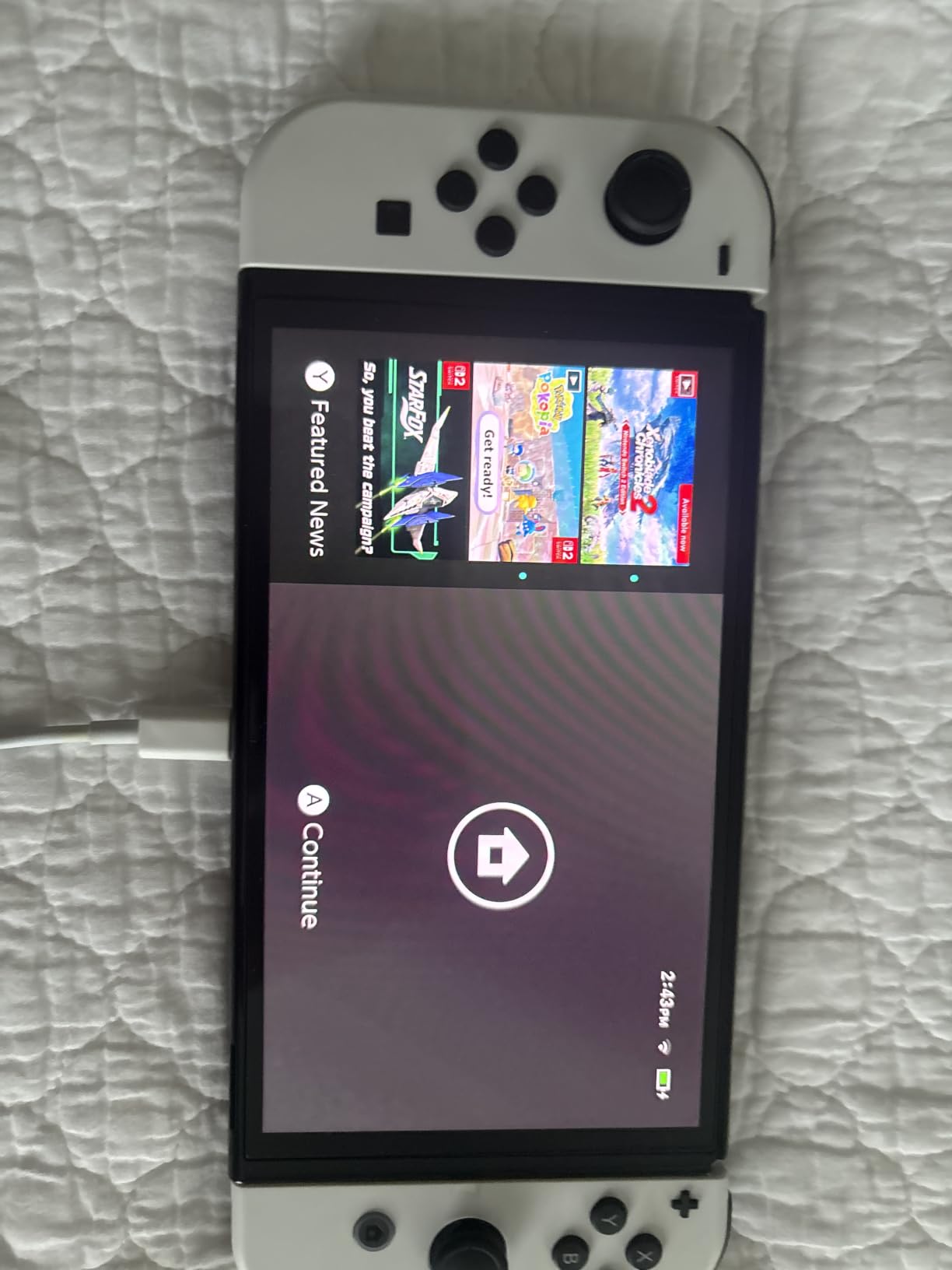 Nintendo Switch - OLED Model w/White Joy-Con customer photo 1