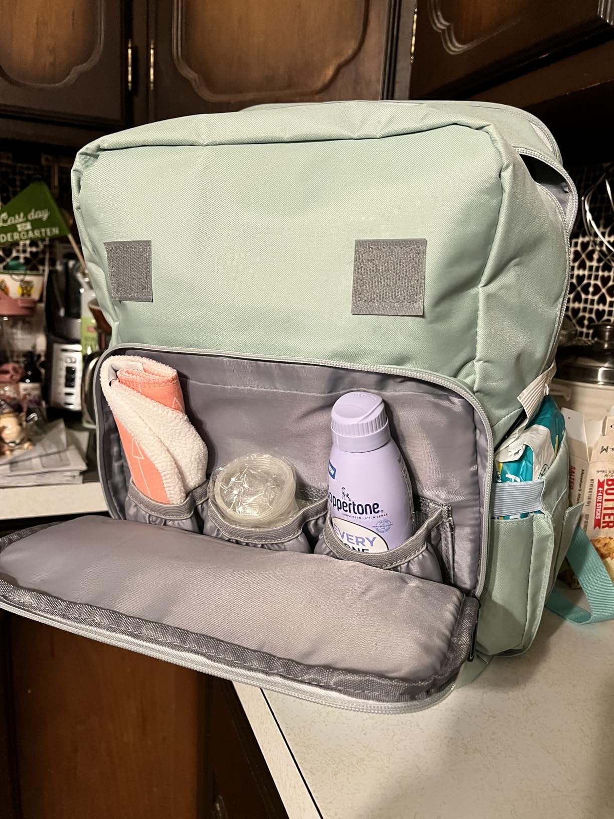 Pillani Baby Diaper Bag Backpack - Baby Bag for Girls & Boys, Large Waterproof Diaper Backpack - Baby Shower Gifts for Boys & Registry Must Haves - Travel Diaper Bags with Changing Pad - Newborn Stuff customer photo 2