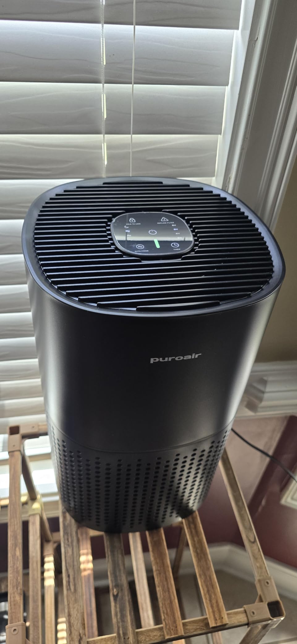 PuroAir 240 HEPA Air Purifiers for Home Pets Bedroom - Filter 1,000 Ft² | 3-Layer Air Filter with CarbonTech for Smoke, Odor, Allergies is 500X Stronger - Auto Air Quality Sensor, Quiet Sleep Mode customer photo 1