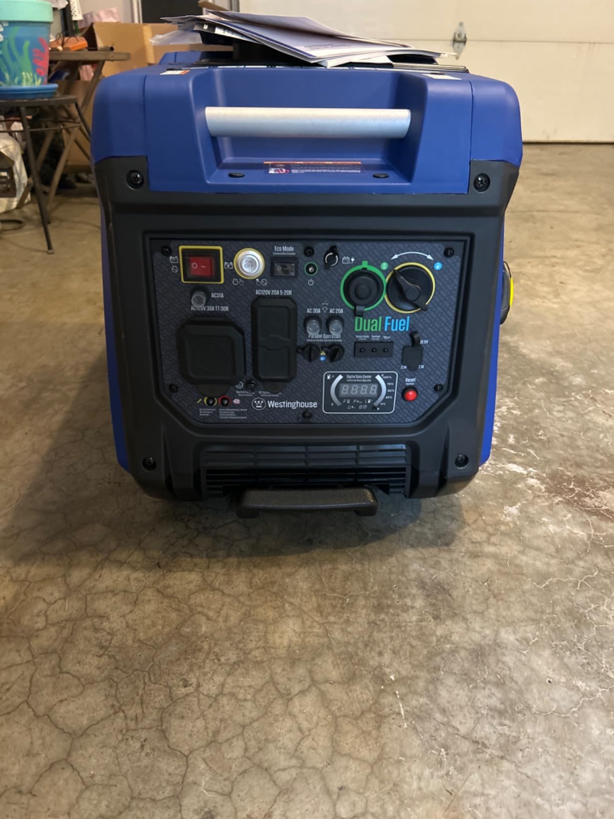 Westinghouse 5000 Peak Watt Super Quiet Dual Fuel Portable Inverter Generator, Remote Electric Start, Gas & Propane Powered, RV Ready, CO Sensor, Parallel Capable customer photo 1