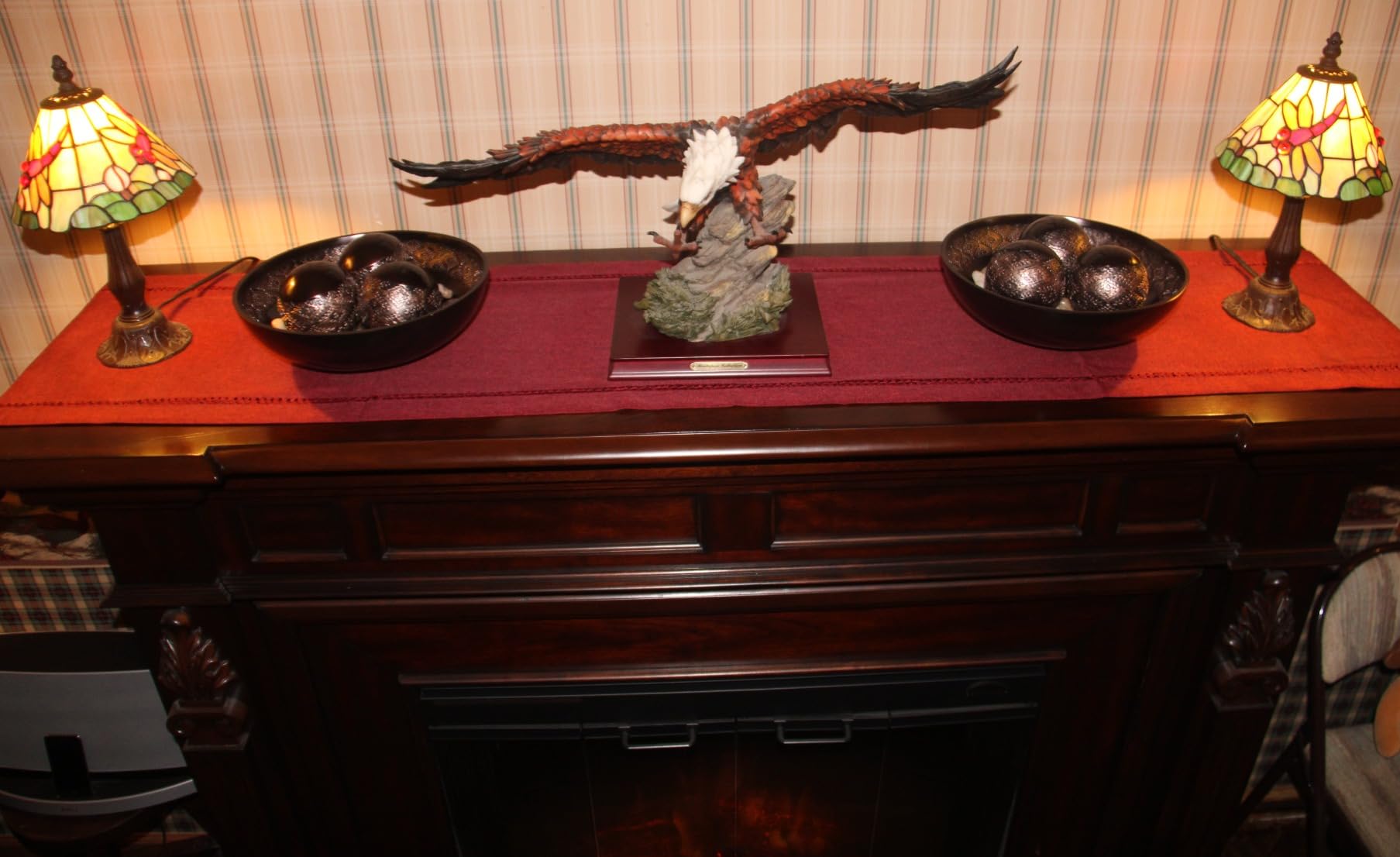 Creative Scents Dublin Brown Decorative Bowl with Orbs Set - Centerpiece Table Decorations - Coffee Table Decor - Home Decorations for Living Room Decor, Table Centerpieces for Dining Room Table customer photo 2
