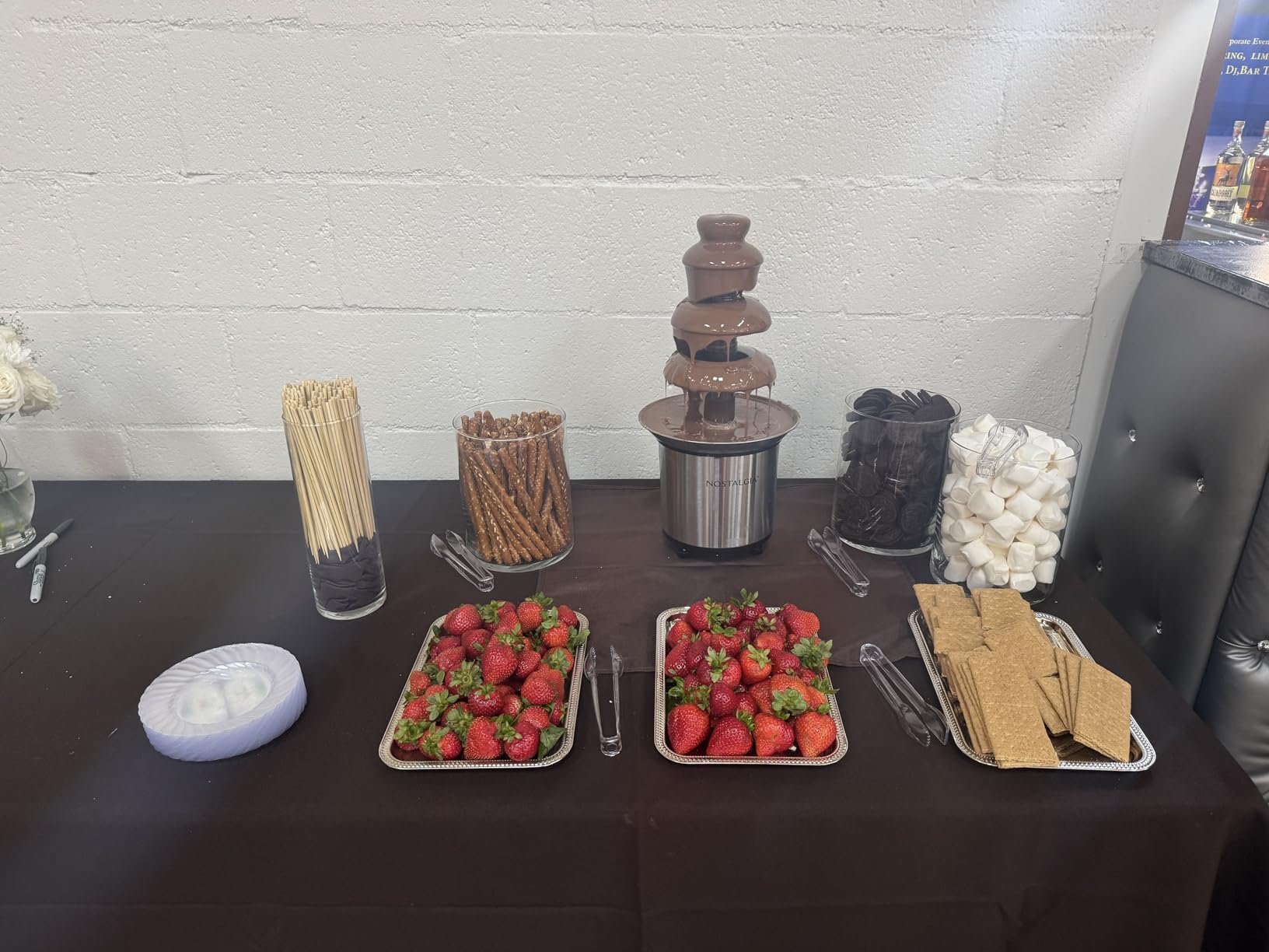Nostalgia 4 Tier Electric Chocolate Fondue Fountain Machine for Parties - Melts Cheese, Queso, Candy, and Liqueur customer photo 1