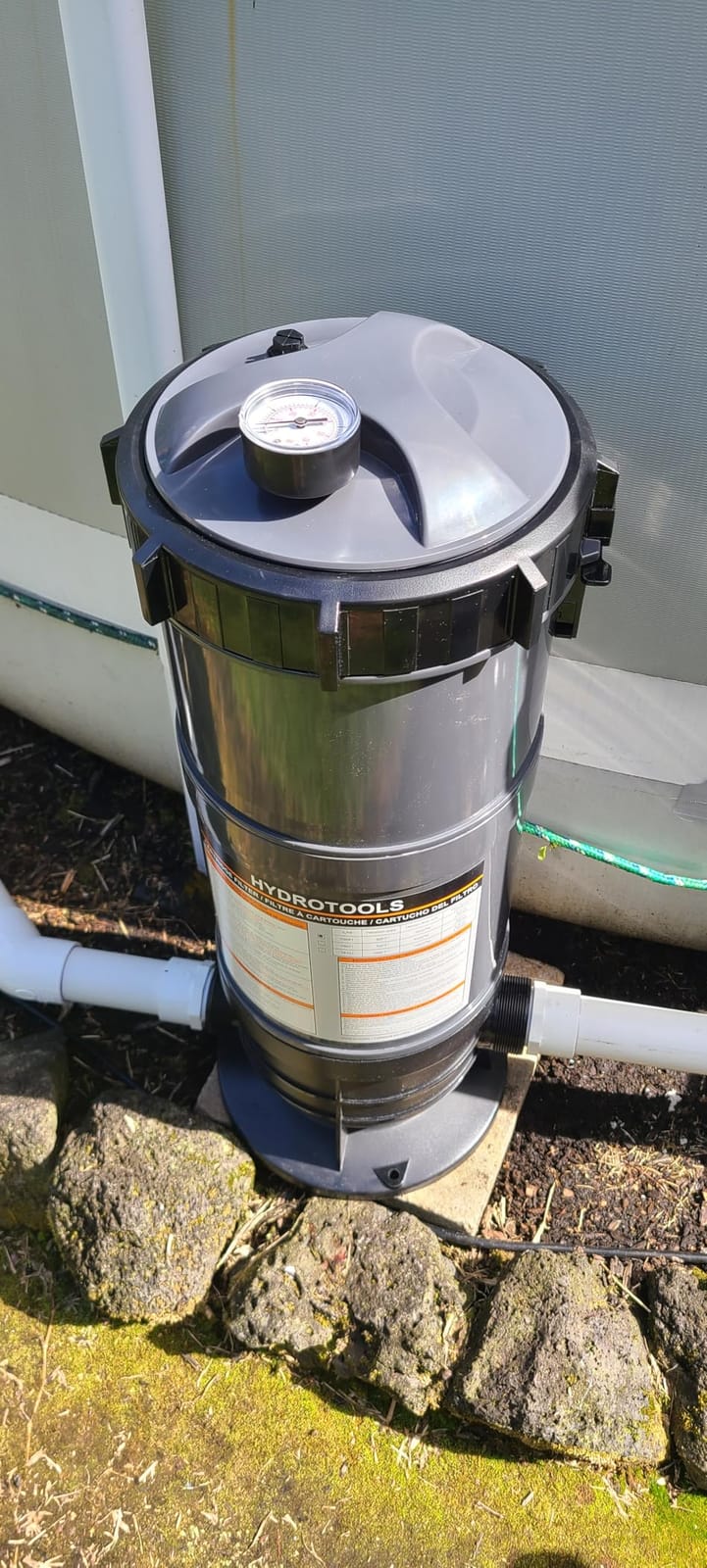Swimline HYDROTOOLS Above-Ground Pool Cartridge Tank & Replacement Filter Element - 50 Sq. Ft. High-Performance Filtration, Sure-Flo Pro System, Pump or Base Not Included | Sure-Flo Cartridge Filter Tank And Element, 50 Sq Ft, For Above-ground Pools Up To 24, 000 Gal, Non-corrosive Materials customer photo 2