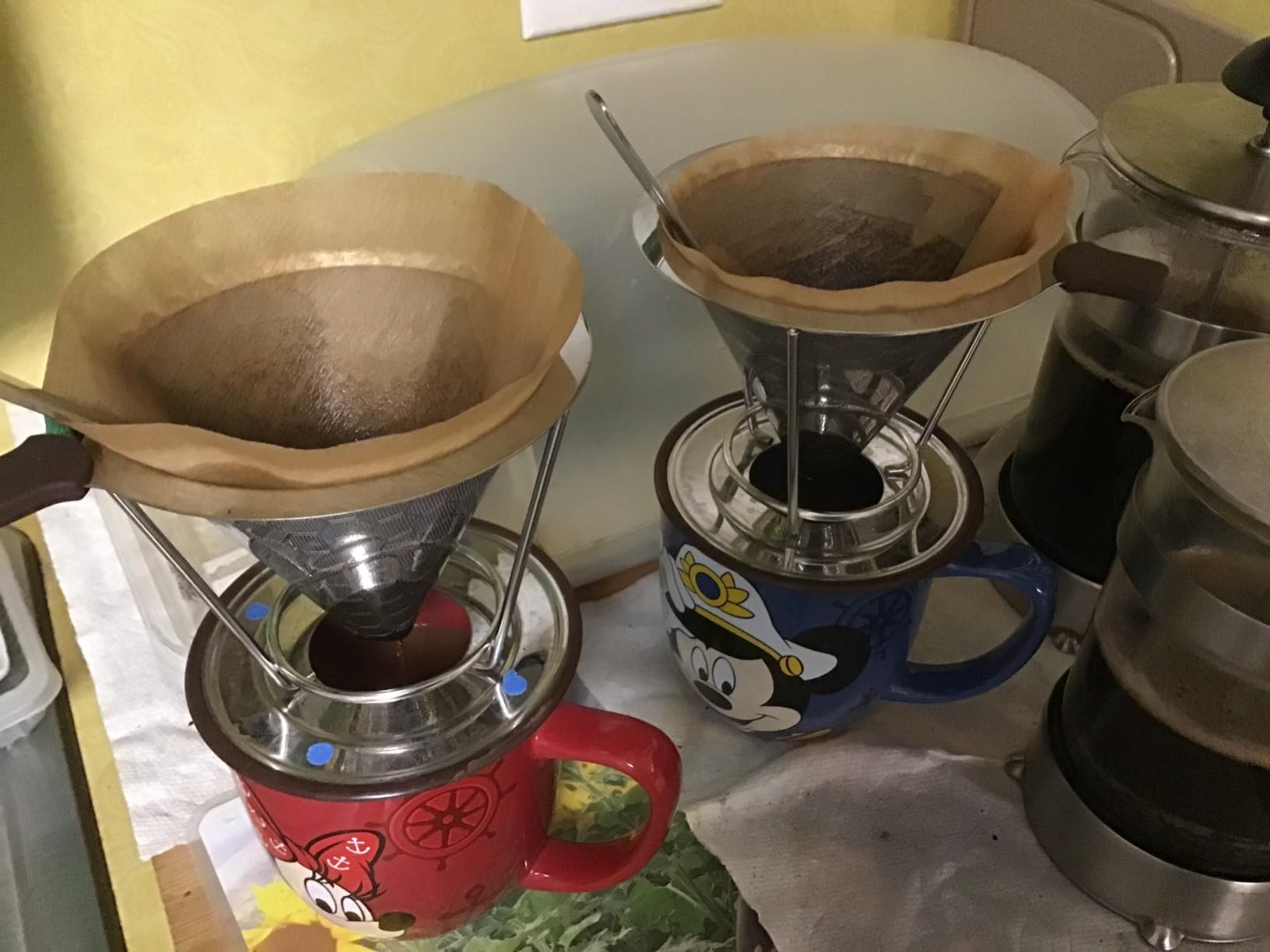 Pour Over Coffee Dripper, MISETTO Stainless Steel Filter, Easy to Clean Paperless Pour Over Coffee Maker, Reusable Filter, Cone Dripper with Removable Cup customer photo 1