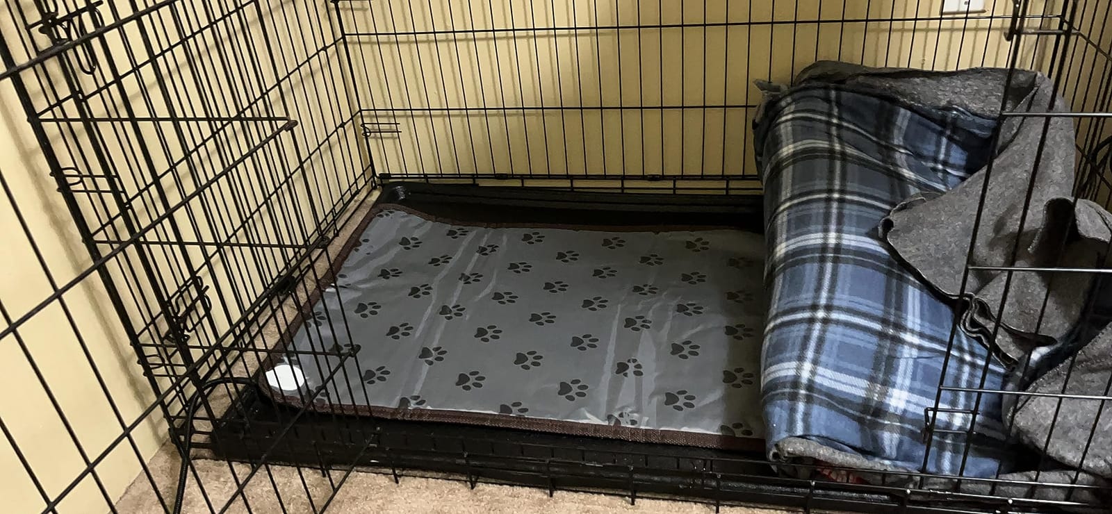 Dog Heating Pad Heated Cat Bed Puppy Whelping Pad New Born Pet | indoor warming blanket mat safe xl size 36 x 24 inch 90 x 60 large extra chew proof anti-chew customer photo 1