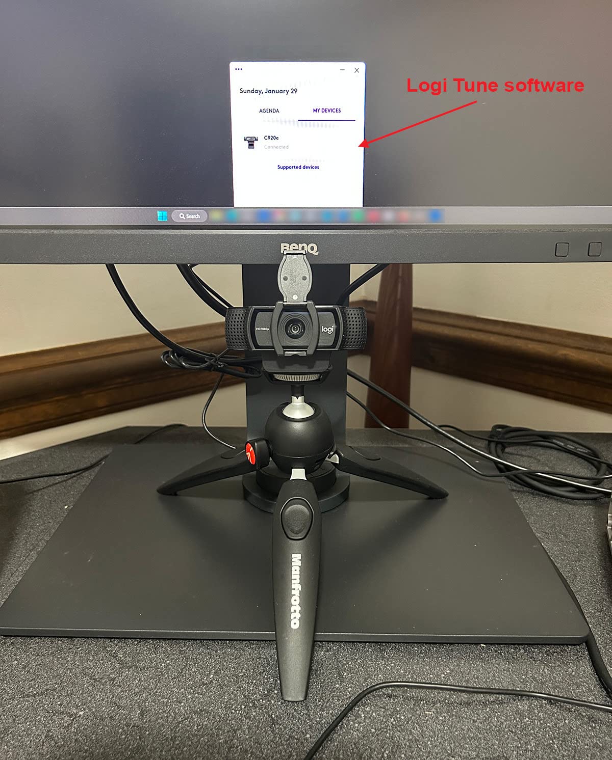 Logitech C920e HD 1080p Mic Enabled Webcam Certified Zoom Microsoft Teams | Certified for Zoom, Microsoft Teams compatible, TAA compliant customer photo 1