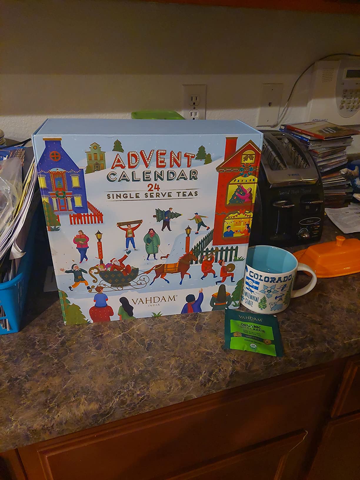 VAHDAM, Advent Calendar 2026 Tea Bags (240g/8.47oz) Limited Edition Holiday Gift Box - 24 Flavors, 5 Each | Christmas Advent Calendar 2026 for Adults | Advent Calendar 2026 Adult Women and Men customer photo 2