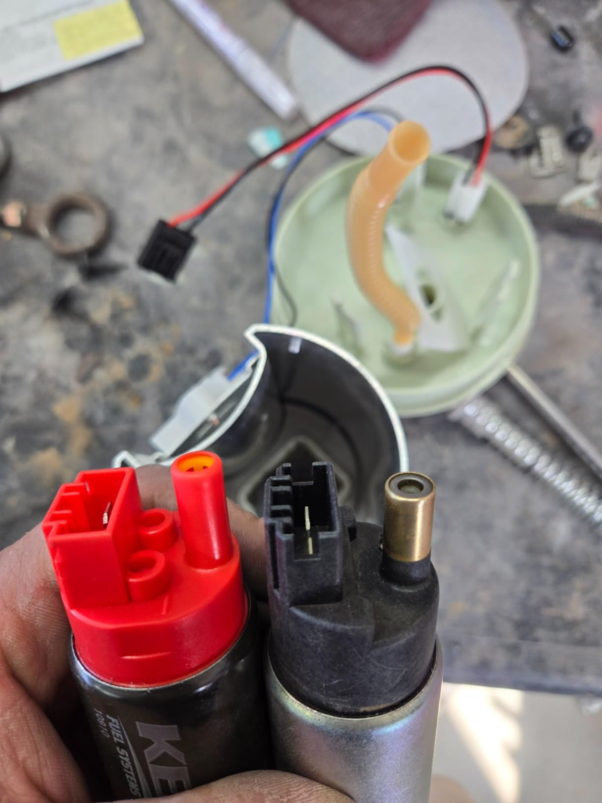 KEMSO 340LPH High Performance Fuel Pump, Replaces Walbro 255LPH GSS342, Upgrades for E8229 E2068 E8213 EFP382A customer photo 1