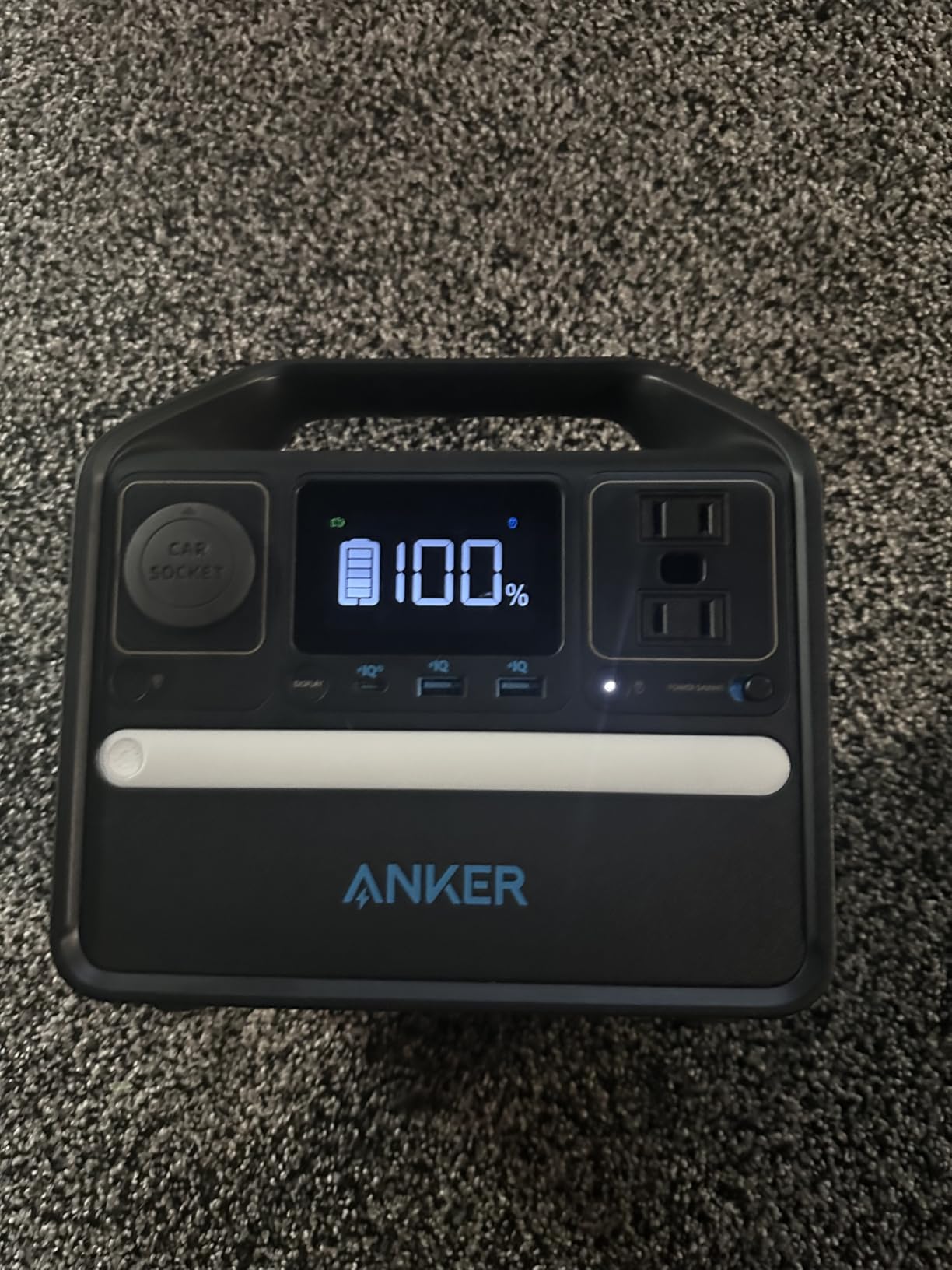 Anker 521 Portable Power Station Upgraded with LiFePO4 Battery, 256Wh 6-Port PowerHouse, 300W (Peak 600W) Solar Generator customer photo 2