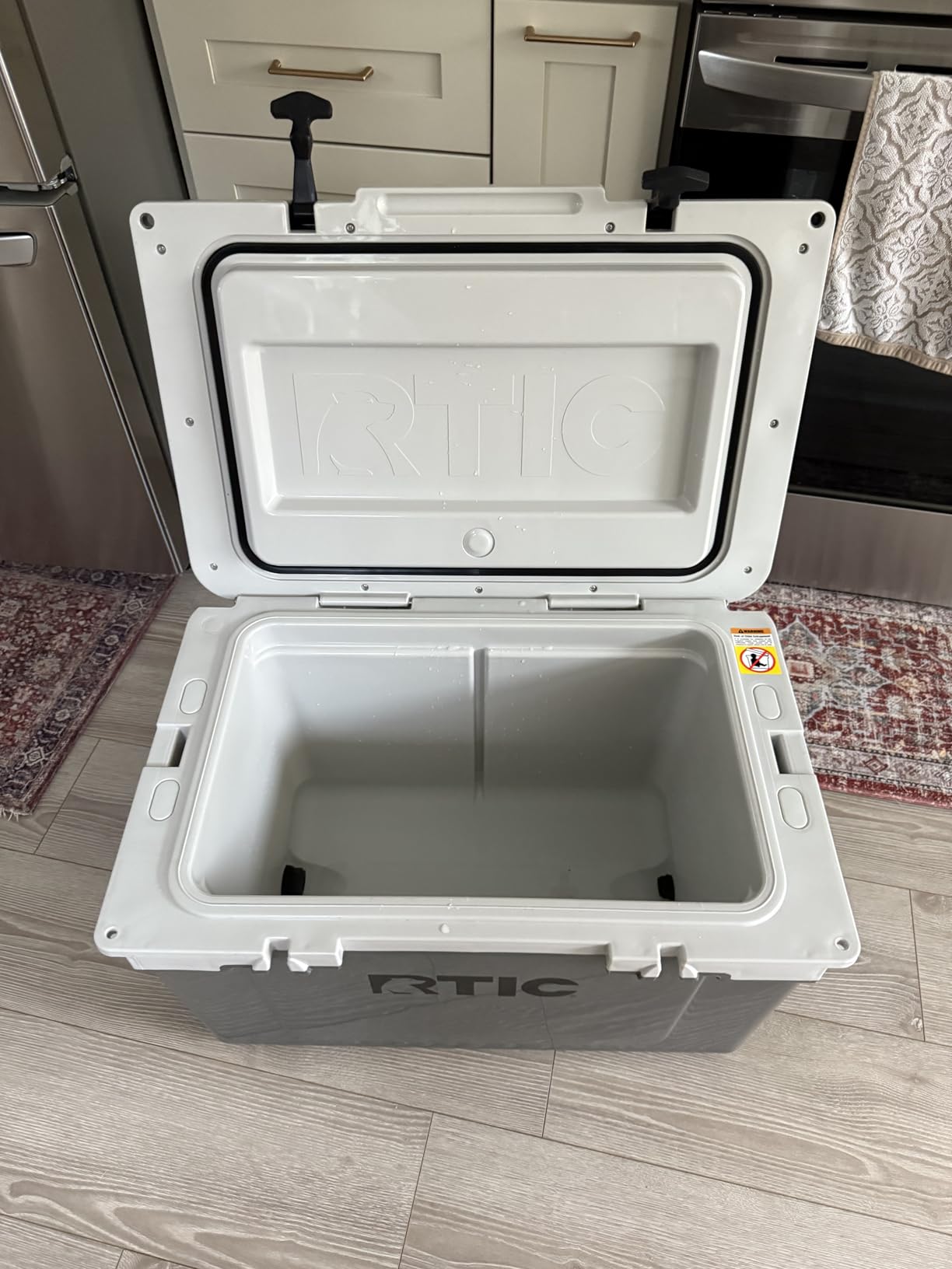 RTIC 52 QT Ultra-Light Hard Cooler | Portable Ice Chest Box for Beach, Drink, Beverage, Camping, Picnic, Fishing, Boat, Barbecue, 30% Lighter Than Rotomolded customer photo 1