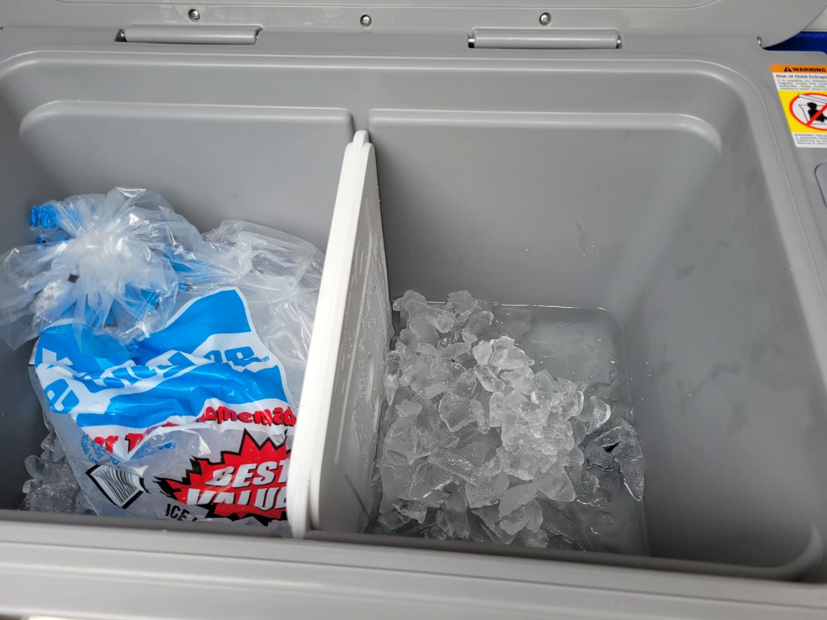 RTIC 52 QT Ultra-Light Hard Cooler | Portable Ice Chest Box for Beach, Drink, Beverage, Camping, Picnic, Fishing, Boat, Barbecue, 30% Lighter Than Rotomolded customer photo 2